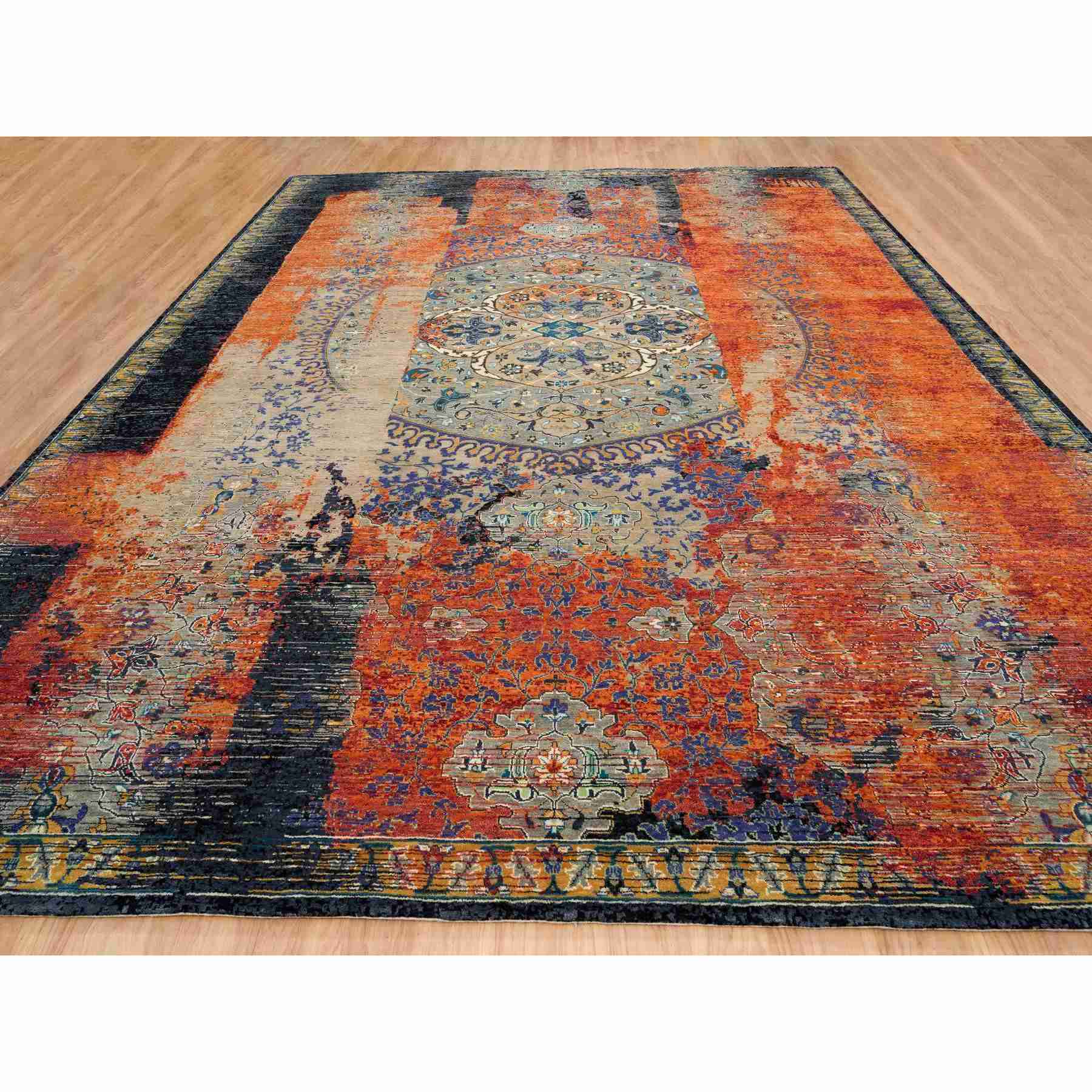 Transitional-Hand-Knotted-Rug-325880