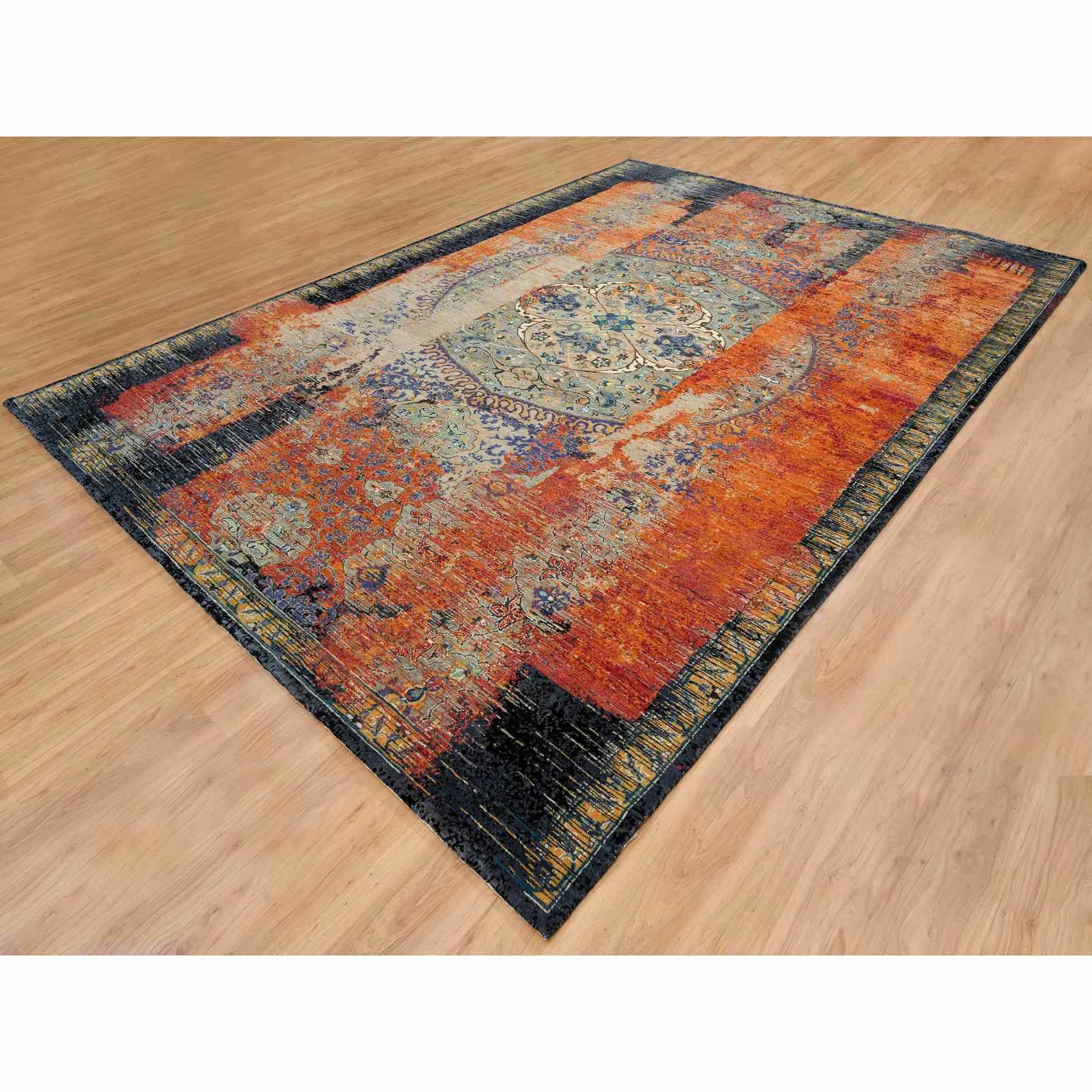 Transitional-Hand-Knotted-Rug-325885
