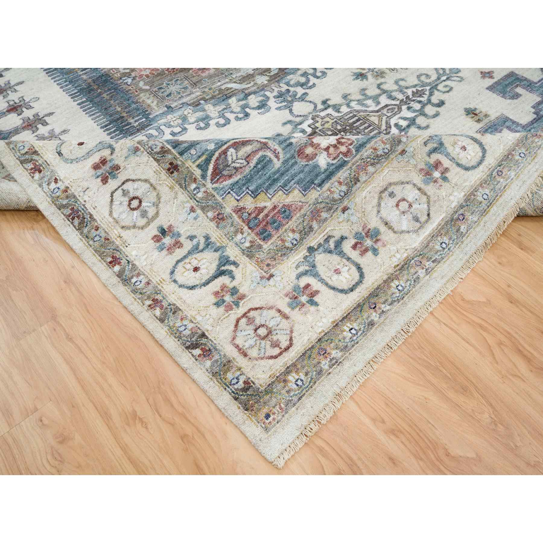 Tribal-Geometric-Hand-Knotted-Rug-327170
