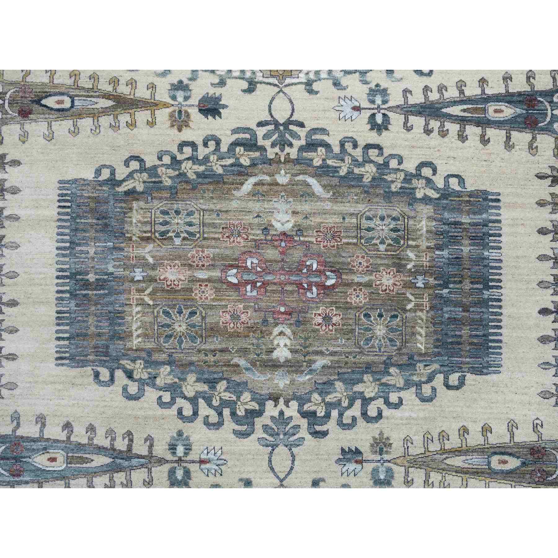 Tribal-Geometric-Hand-Knotted-Rug-327280