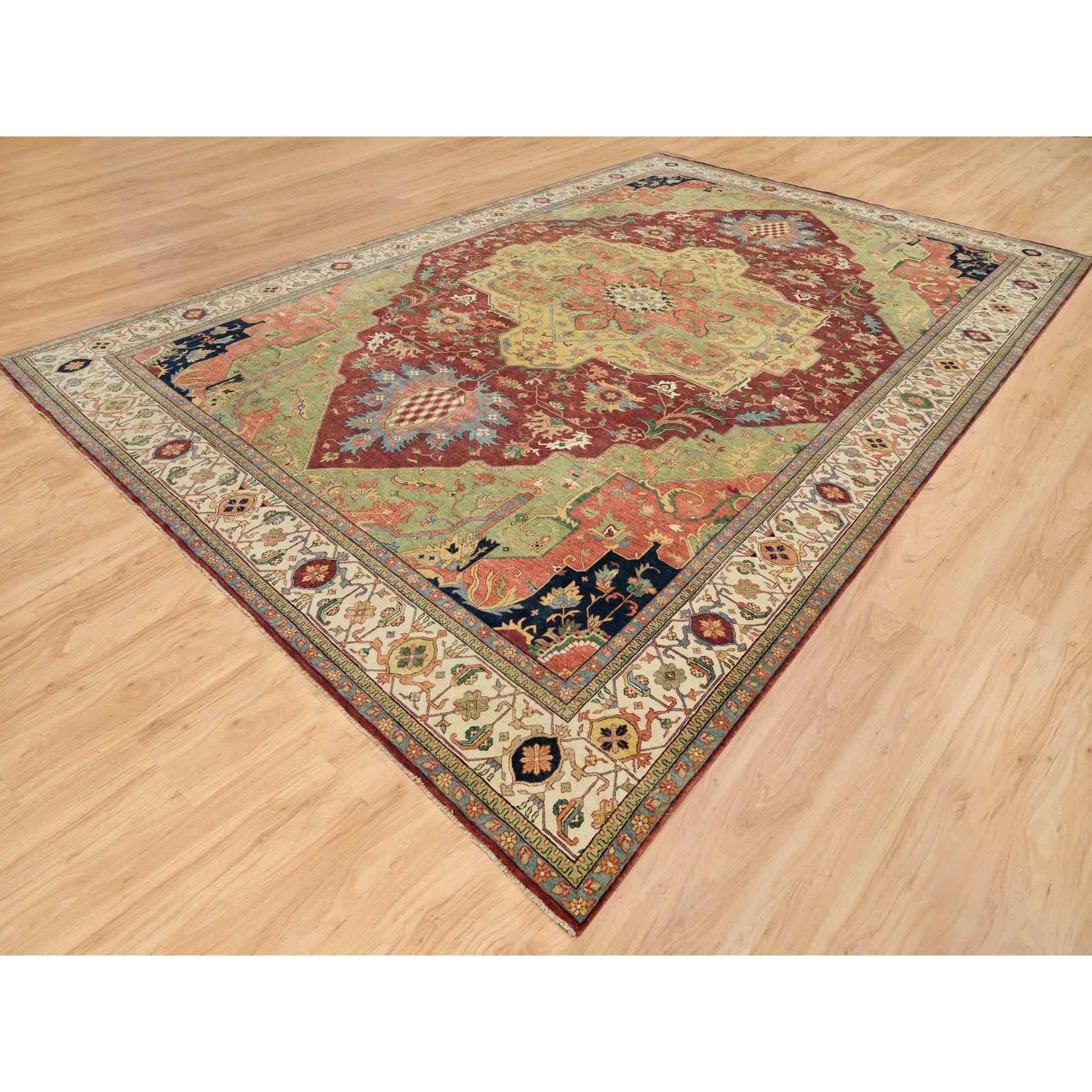 Heriz-Hand-Knotted-Rug-327510