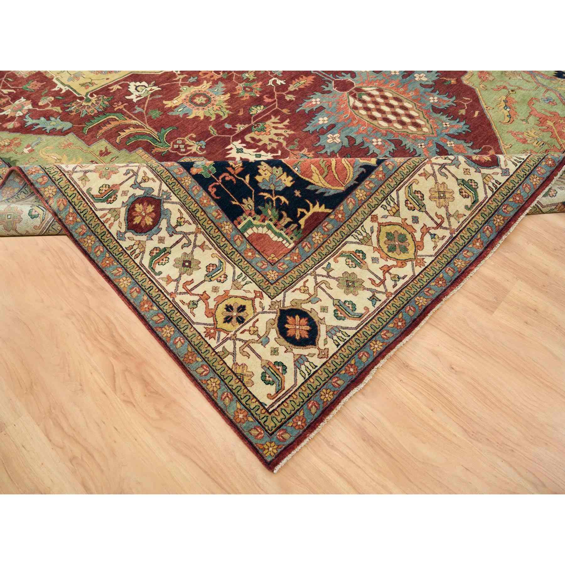 Heriz-Hand-Knotted-Rug-327510