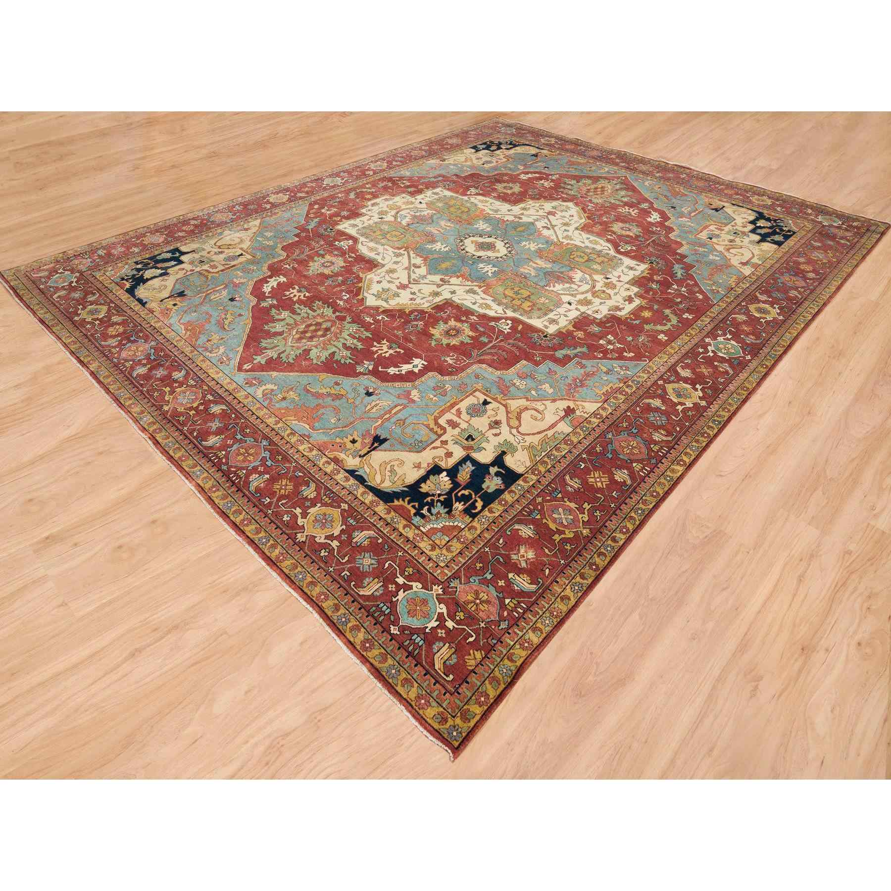 Heriz-Hand-Knotted-Rug-327545