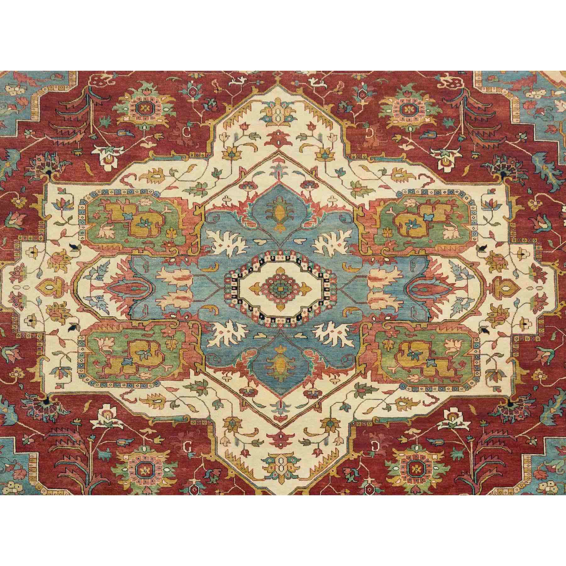 Heriz-Hand-Knotted-Rug-327545
