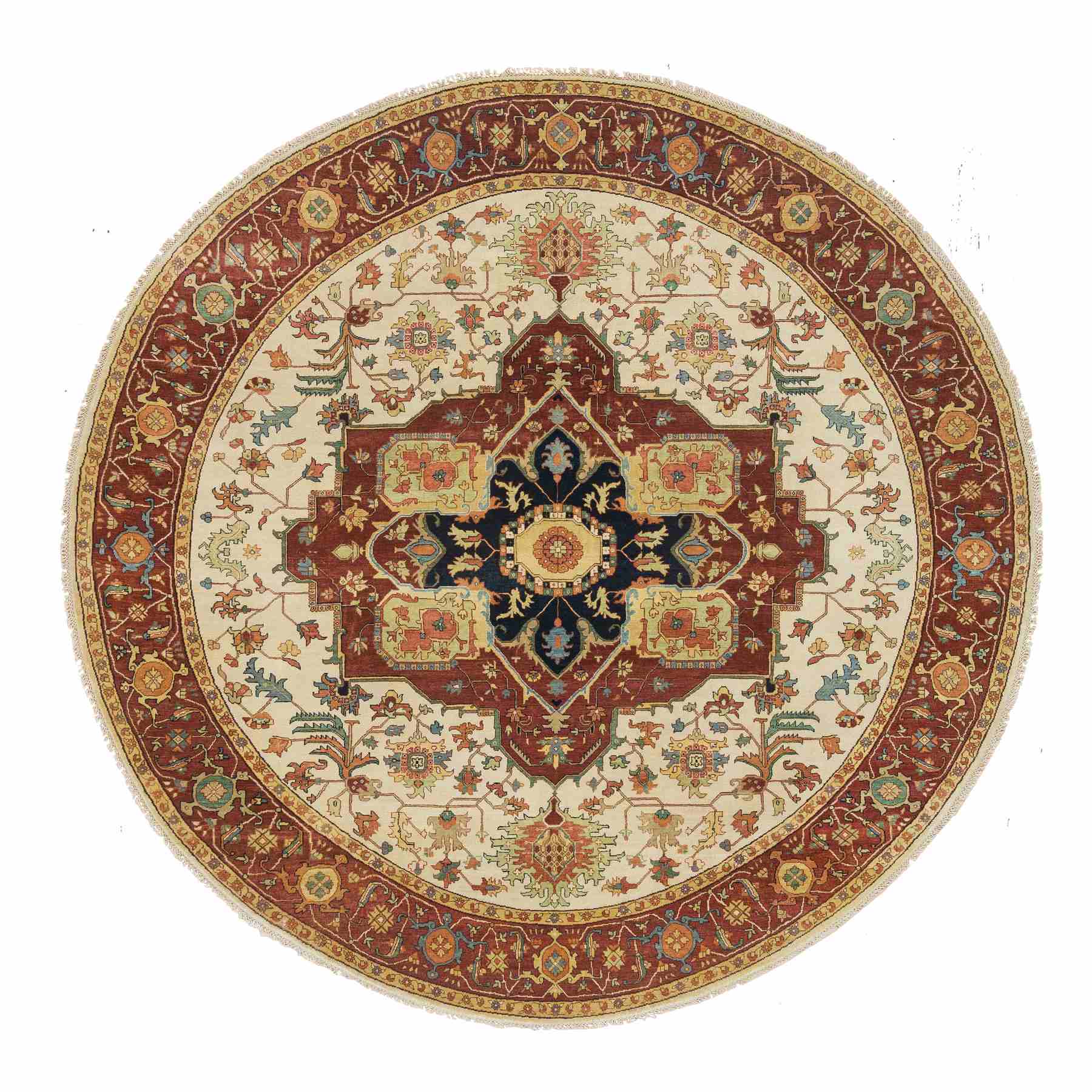 Heriz-Hand-Knotted-Rug-327585