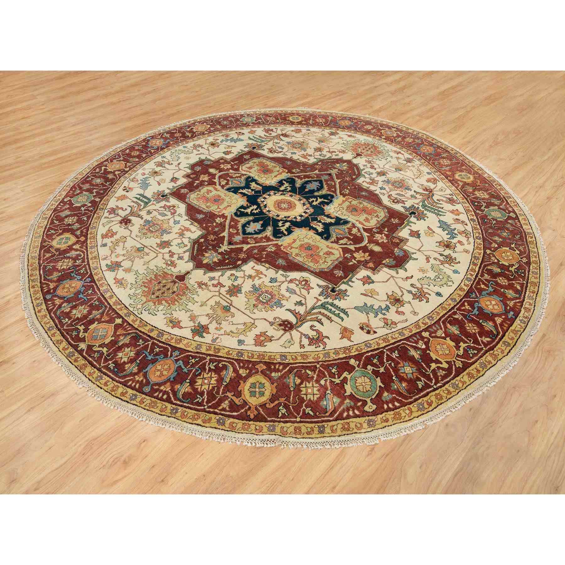 Heriz-Hand-Knotted-Rug-327585
