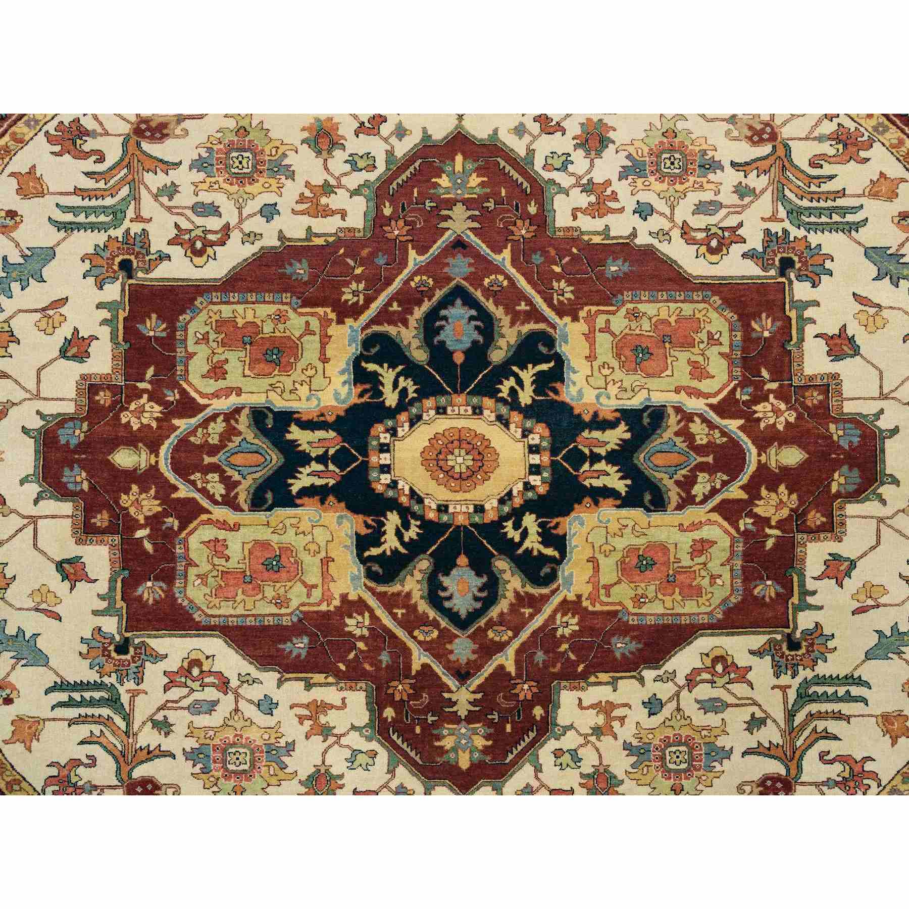 Heriz-Hand-Knotted-Rug-327585