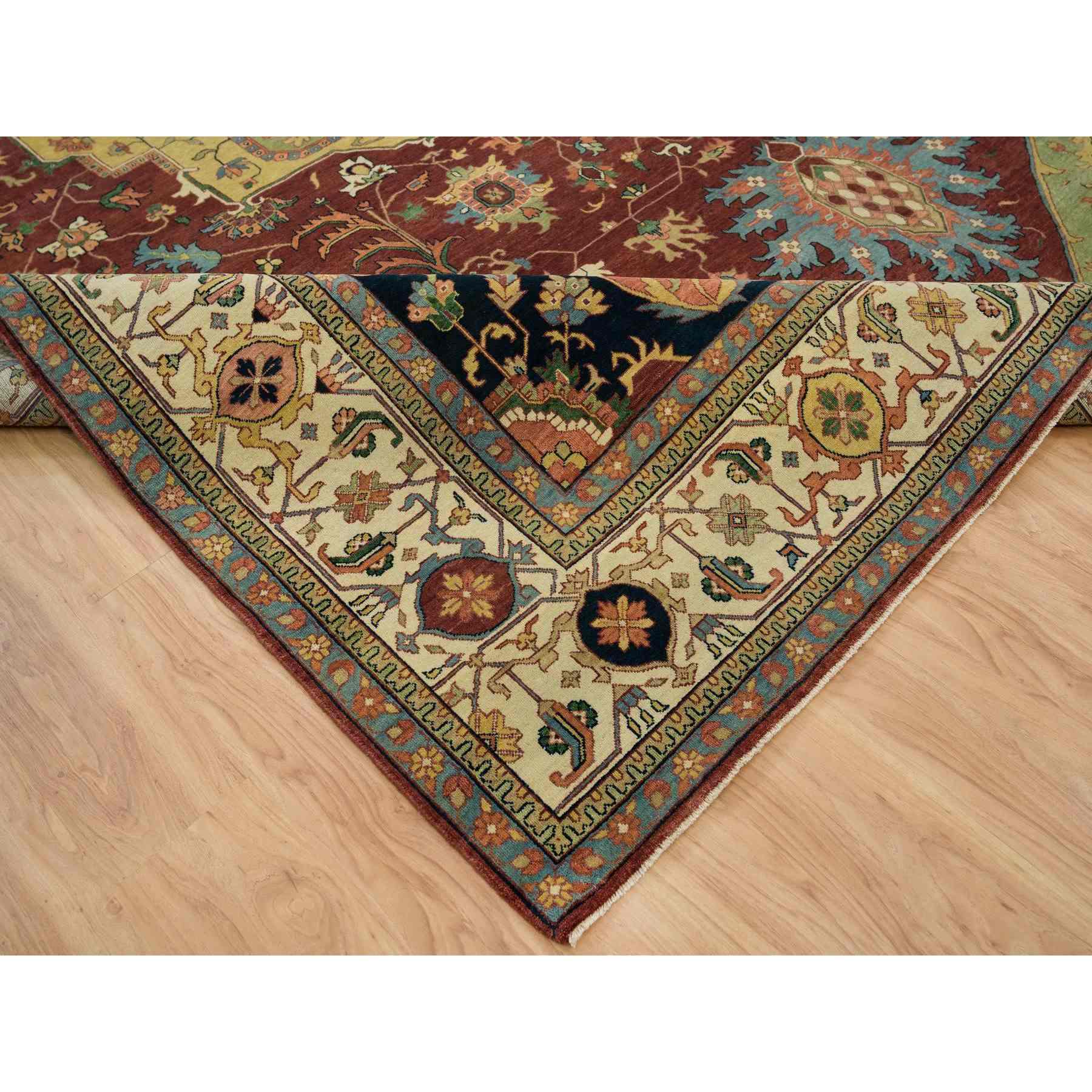 Heriz-Hand-Knotted-Rug-328535