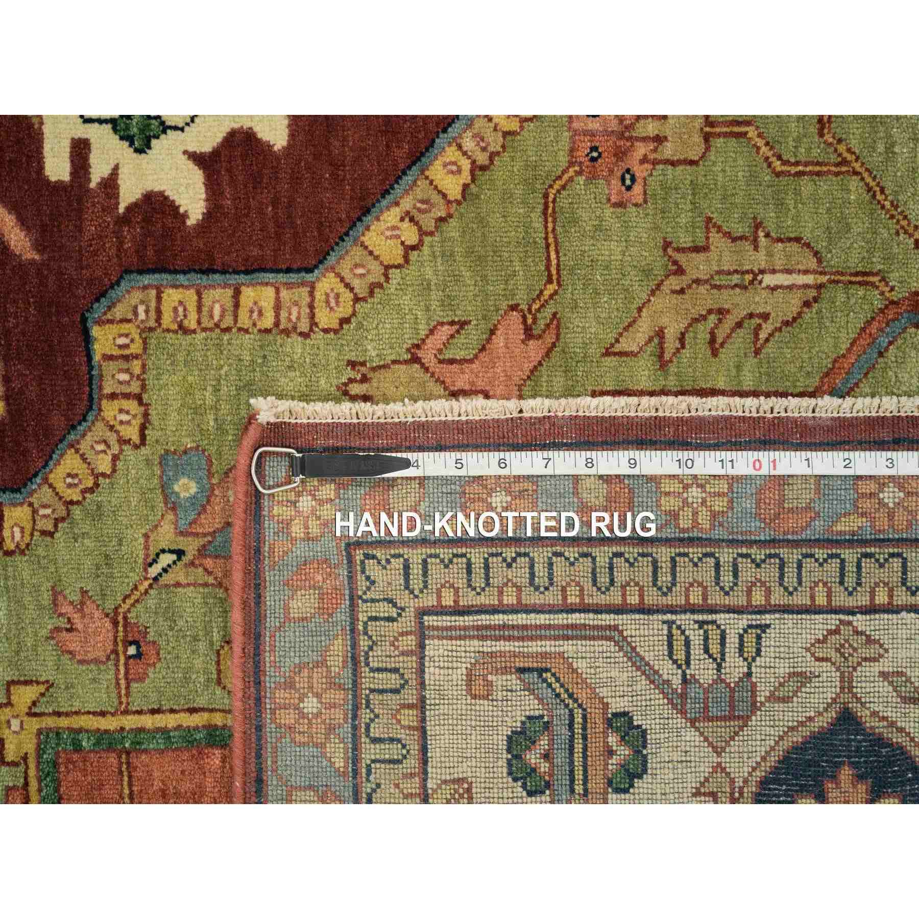 Heriz-Hand-Knotted-Rug-328535