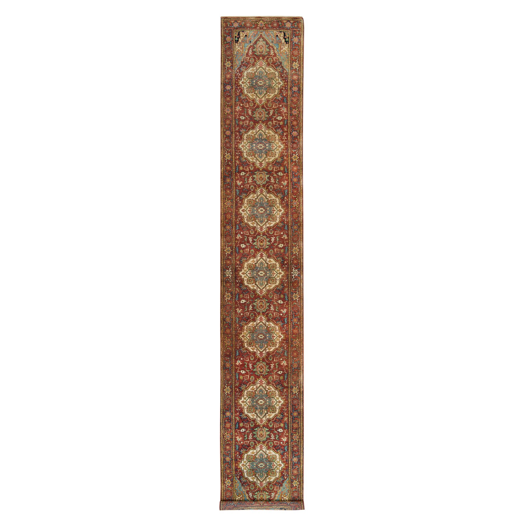 Heriz-Hand-Knotted-Rug-328605