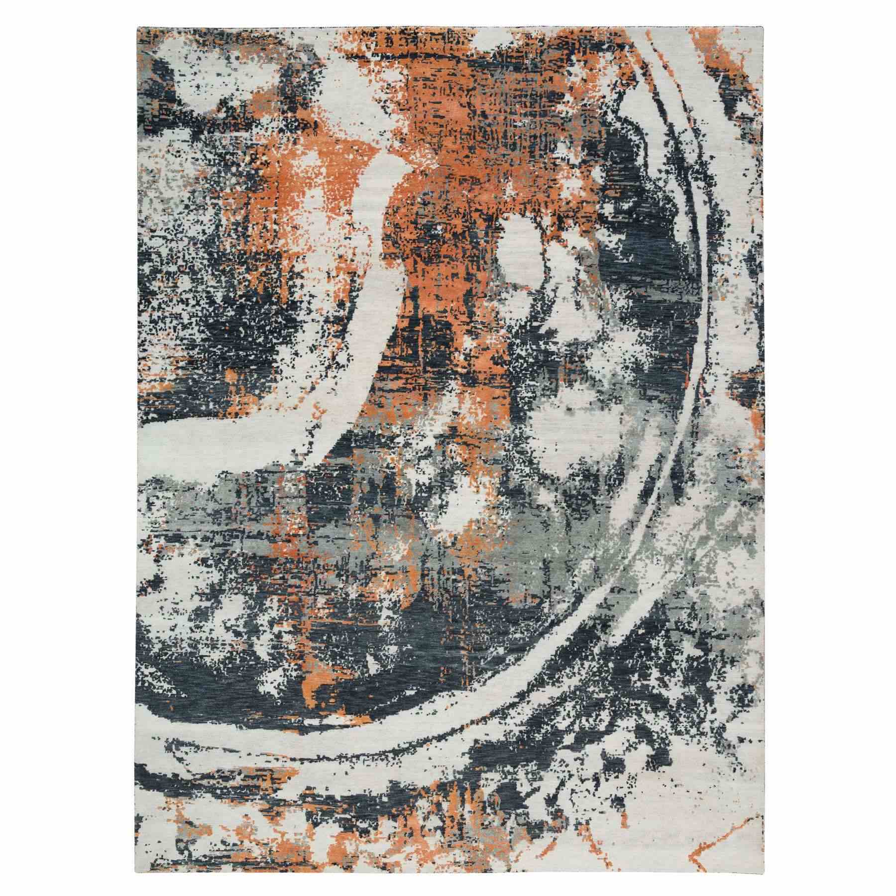 Modern-and-Contemporary-Hand-Knotted-Rug-328120