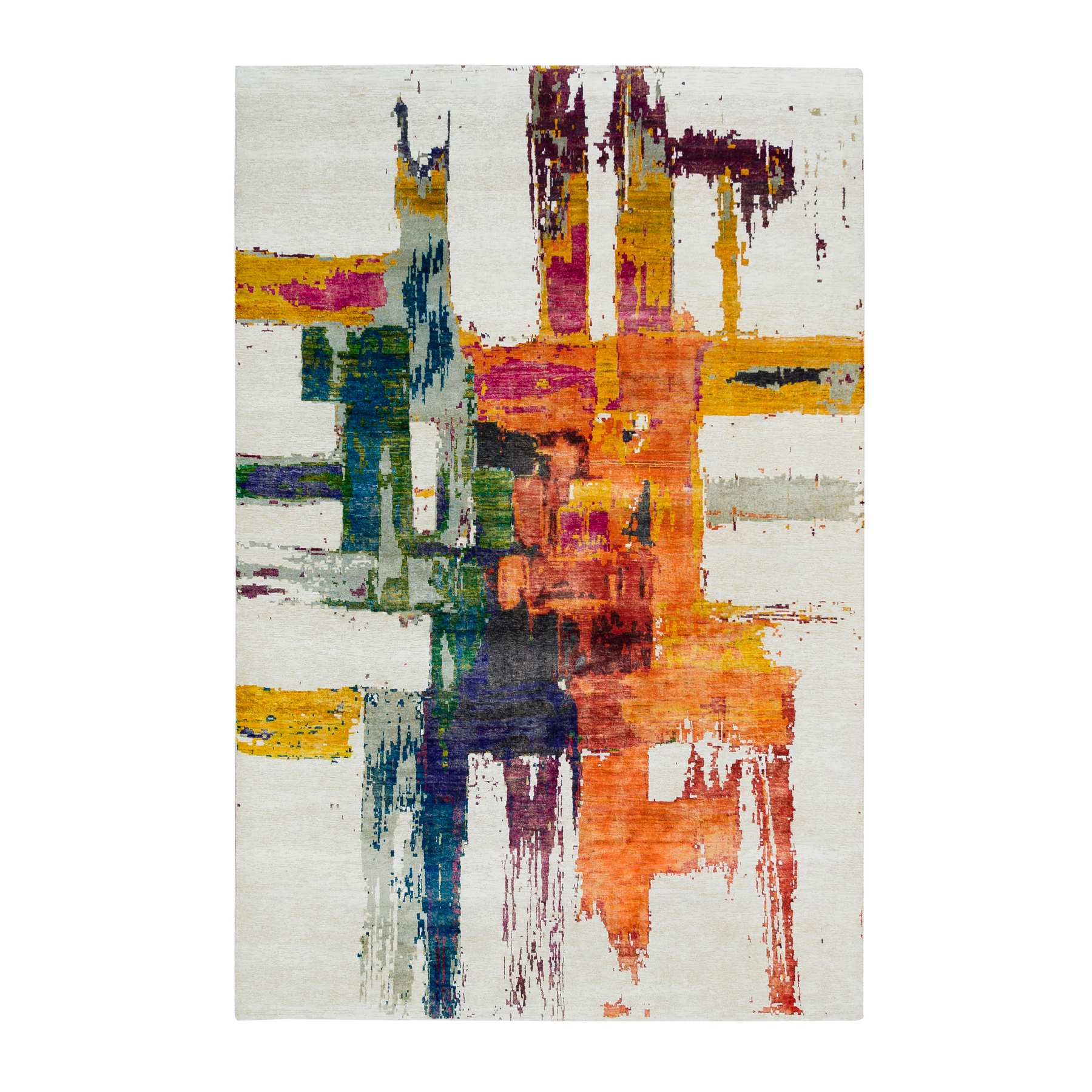 Modern-and-Contemporary-Hand-Knotted-Rug-328455
