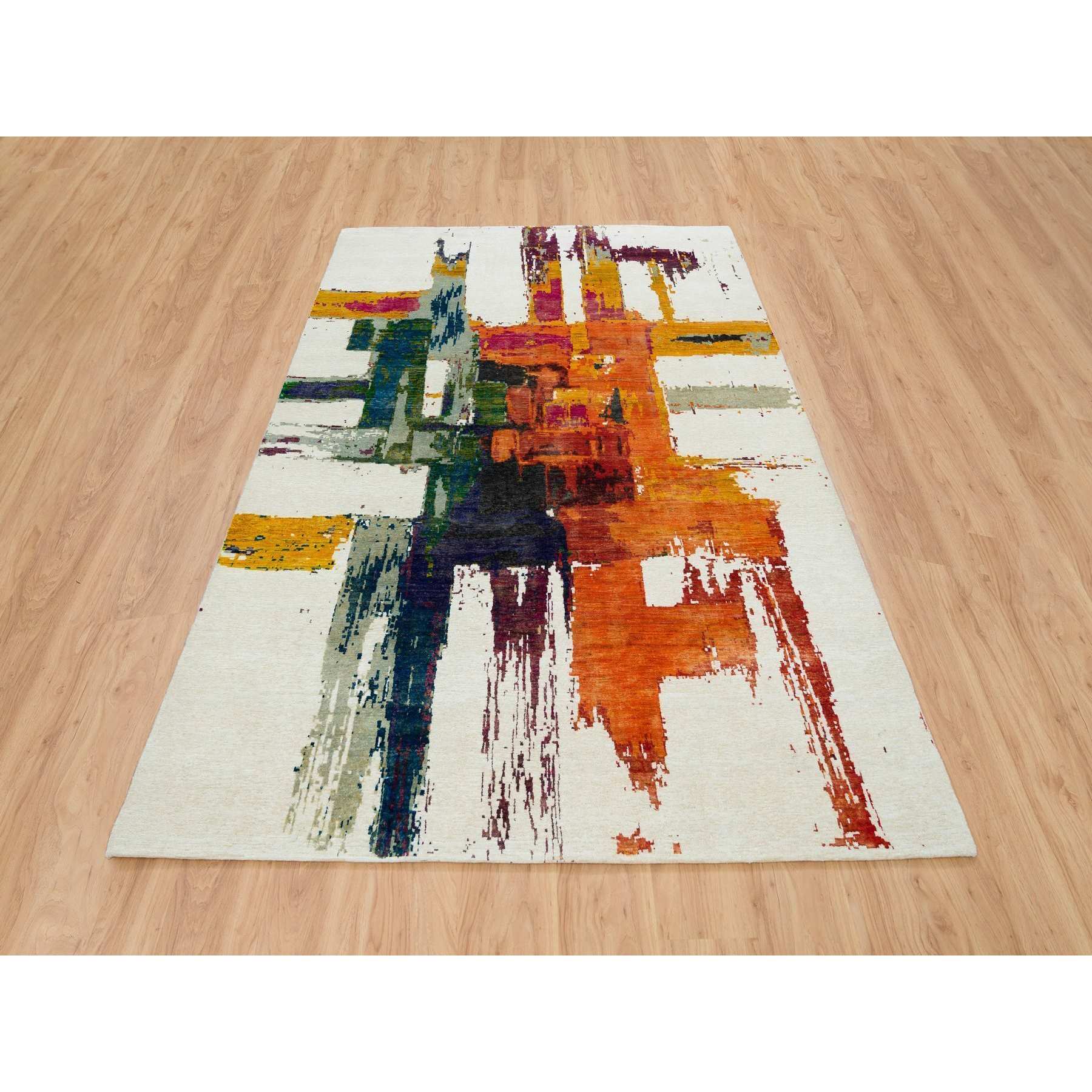 Modern-and-Contemporary-Hand-Knotted-Rug-328455