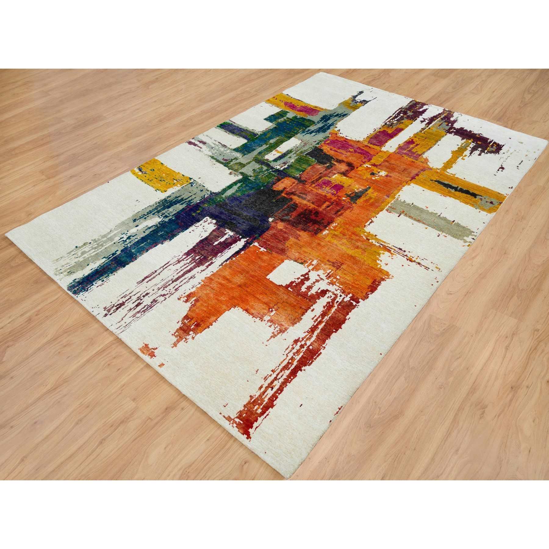 Modern-and-Contemporary-Hand-Knotted-Rug-328455