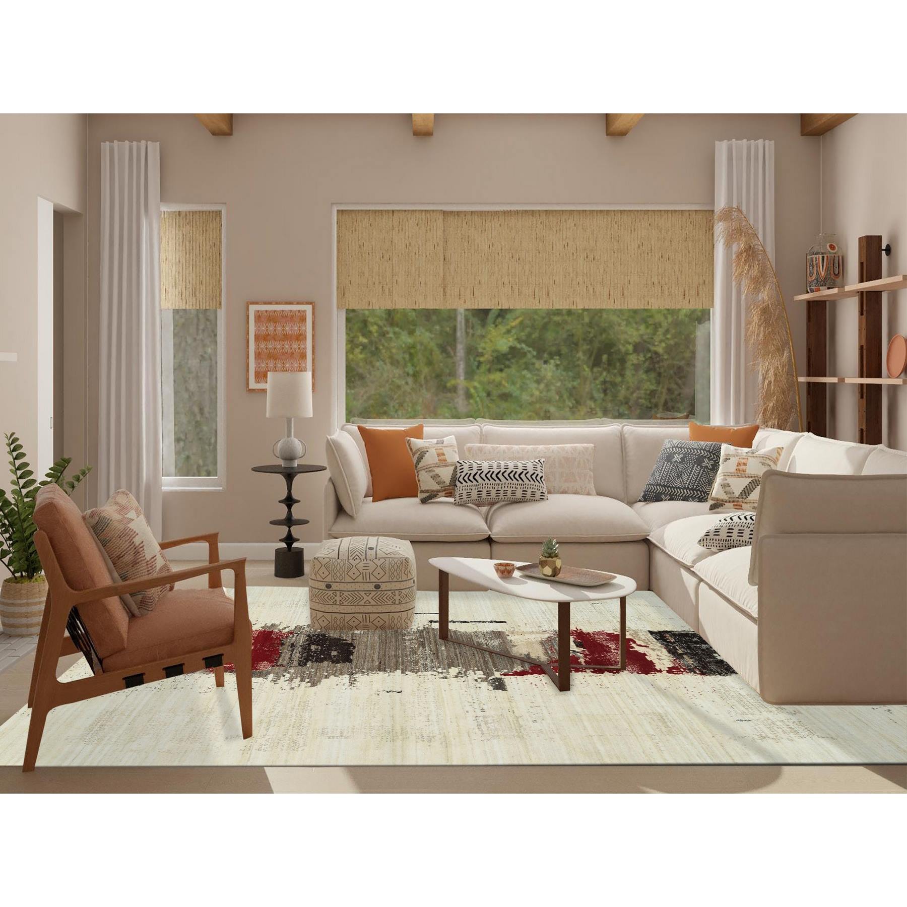 Modern-and-Contemporary-Hand-Knotted-Rug-328815