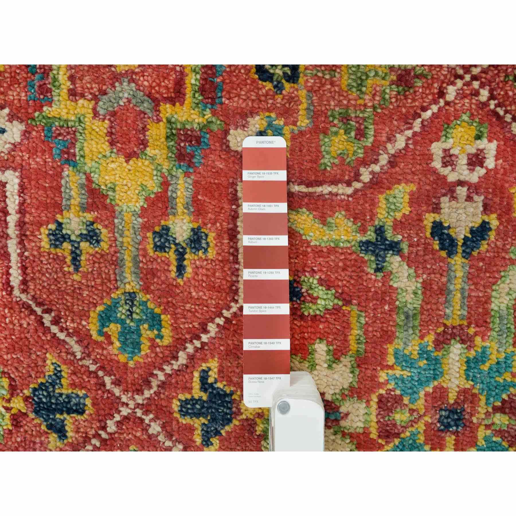 Oushak-And-Peshawar-Hand-Knotted-Rug-329640