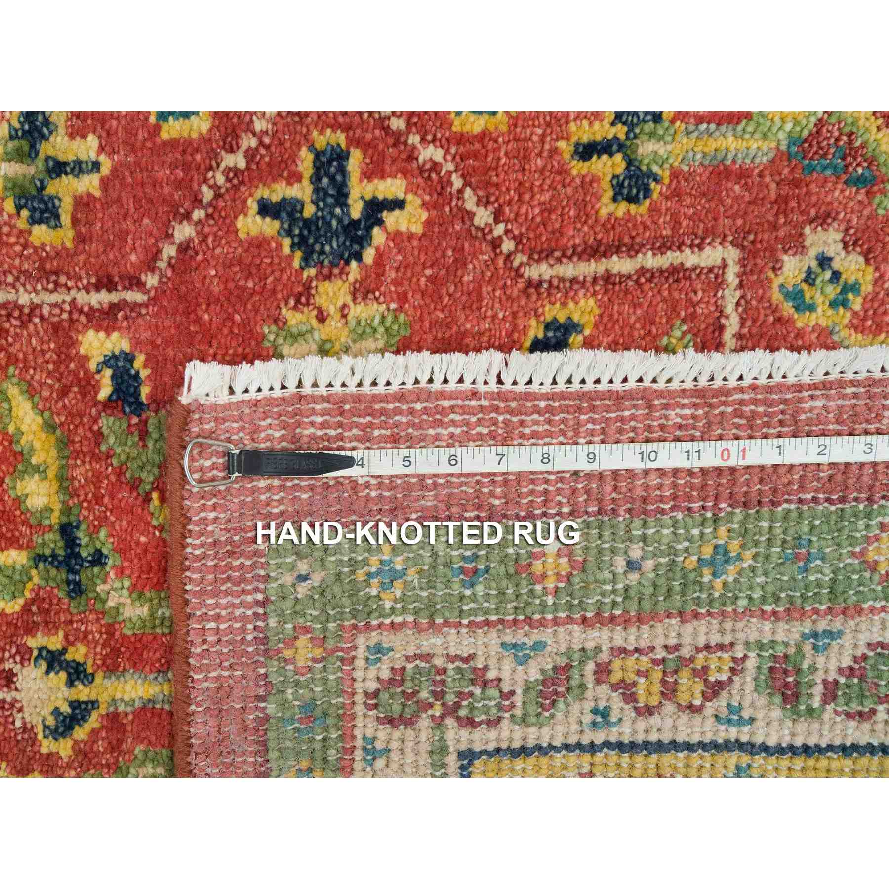 Oushak-And-Peshawar-Hand-Knotted-Rug-329640