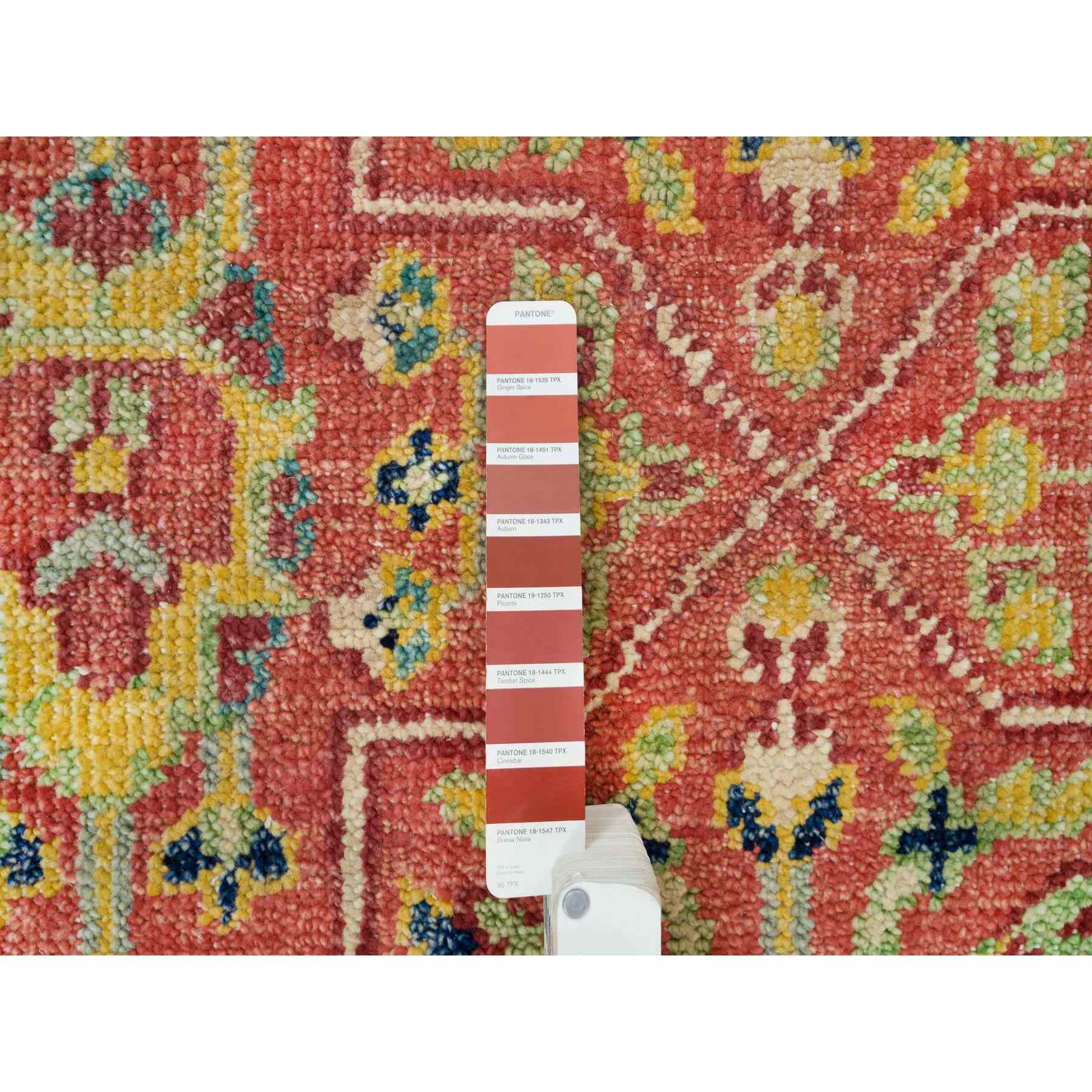 Oushak-And-Peshawar-Hand-Knotted-Rug-329650