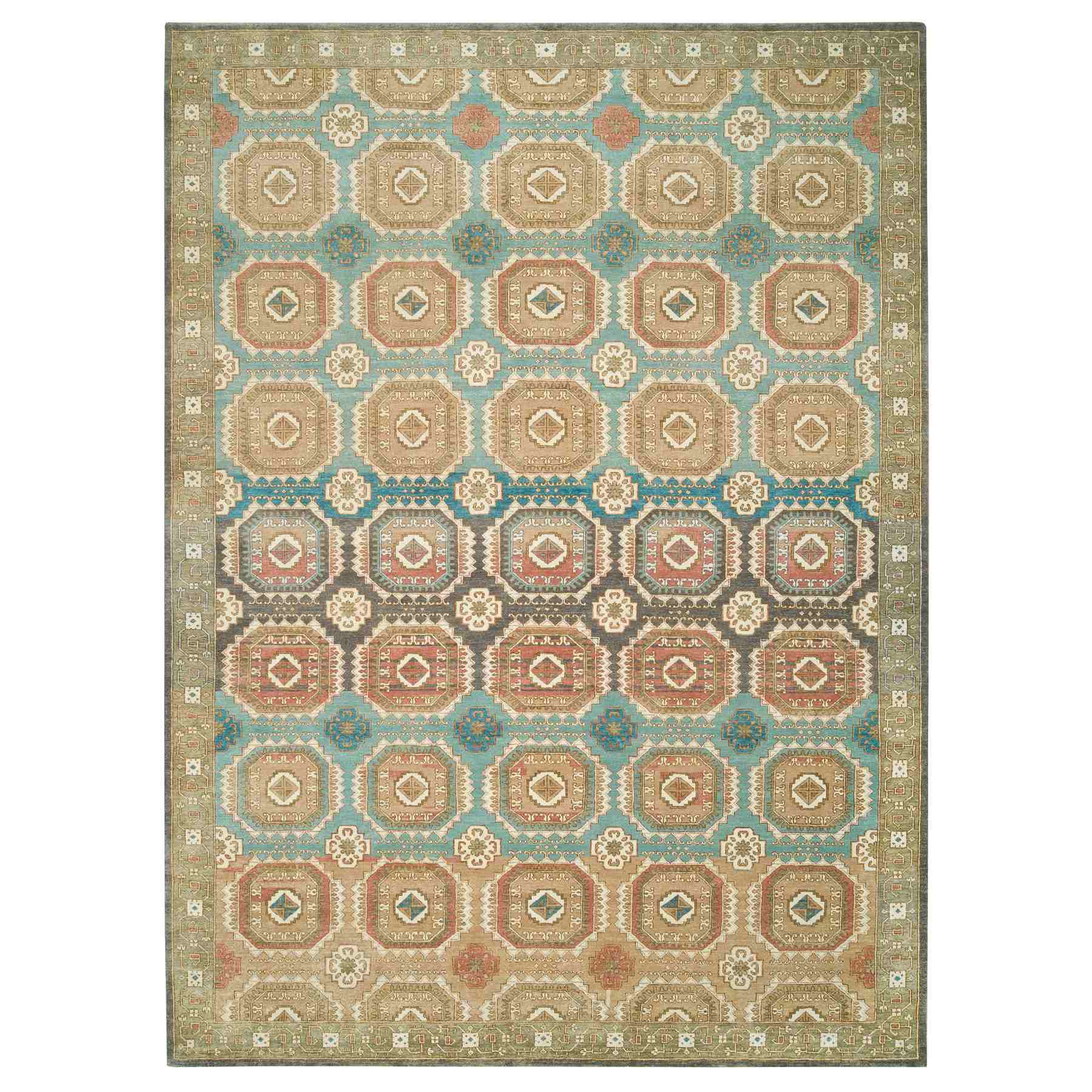 Transitional-Hand-Knotted-Rug-327695