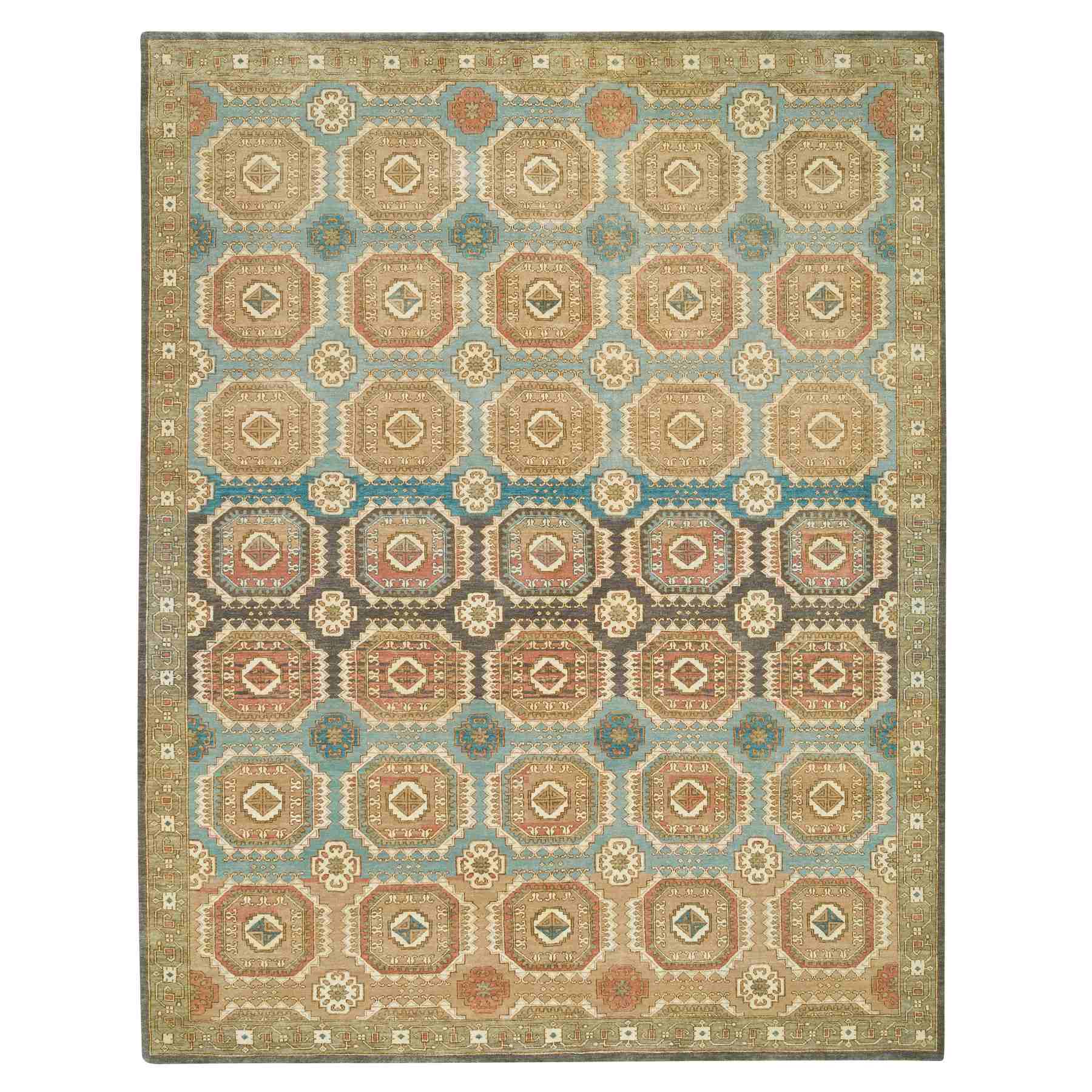 Transitional-Hand-Knotted-Rug-327715