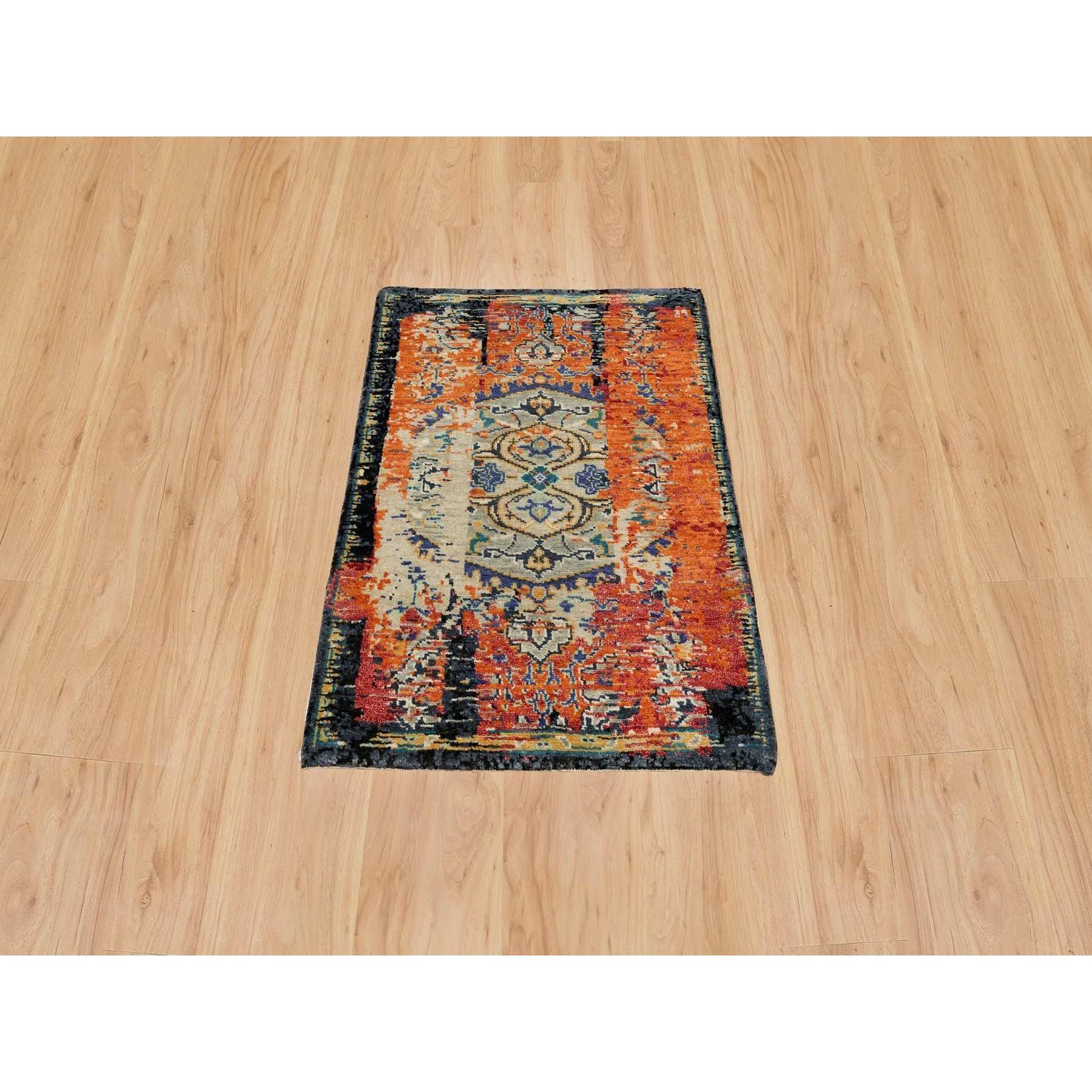 Transitional-Hand-Knotted-Rug-328490