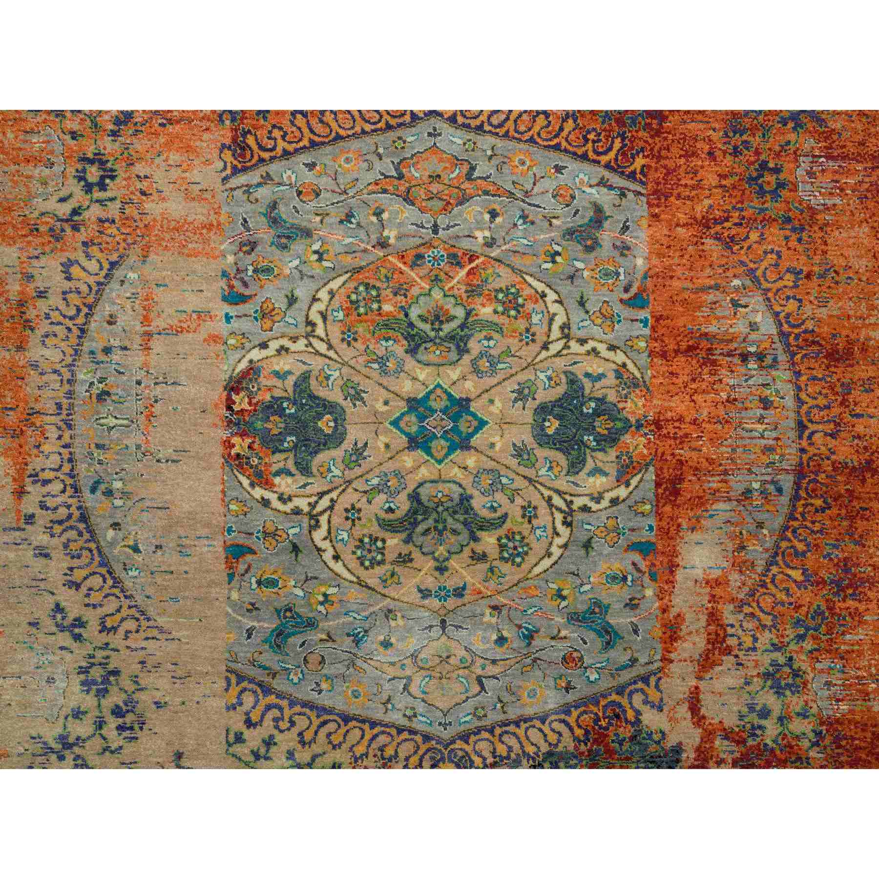 Transitional-Hand-Knotted-Rug-329480