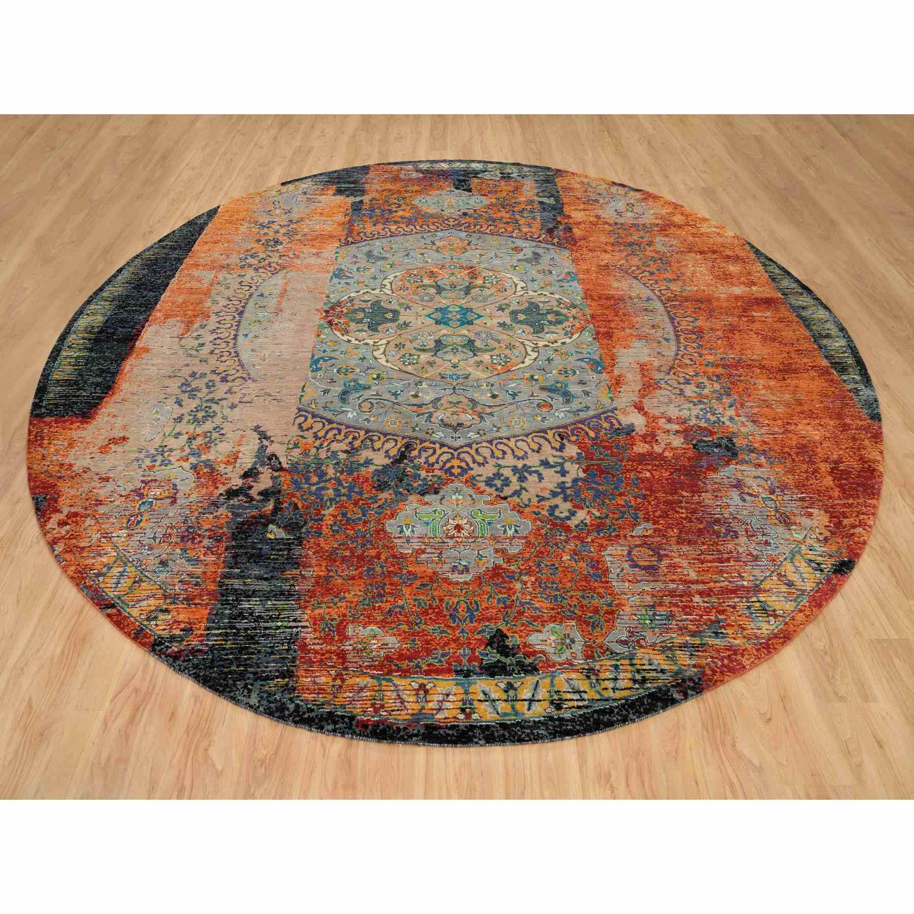 Transitional-Hand-Knotted-Rug-329500