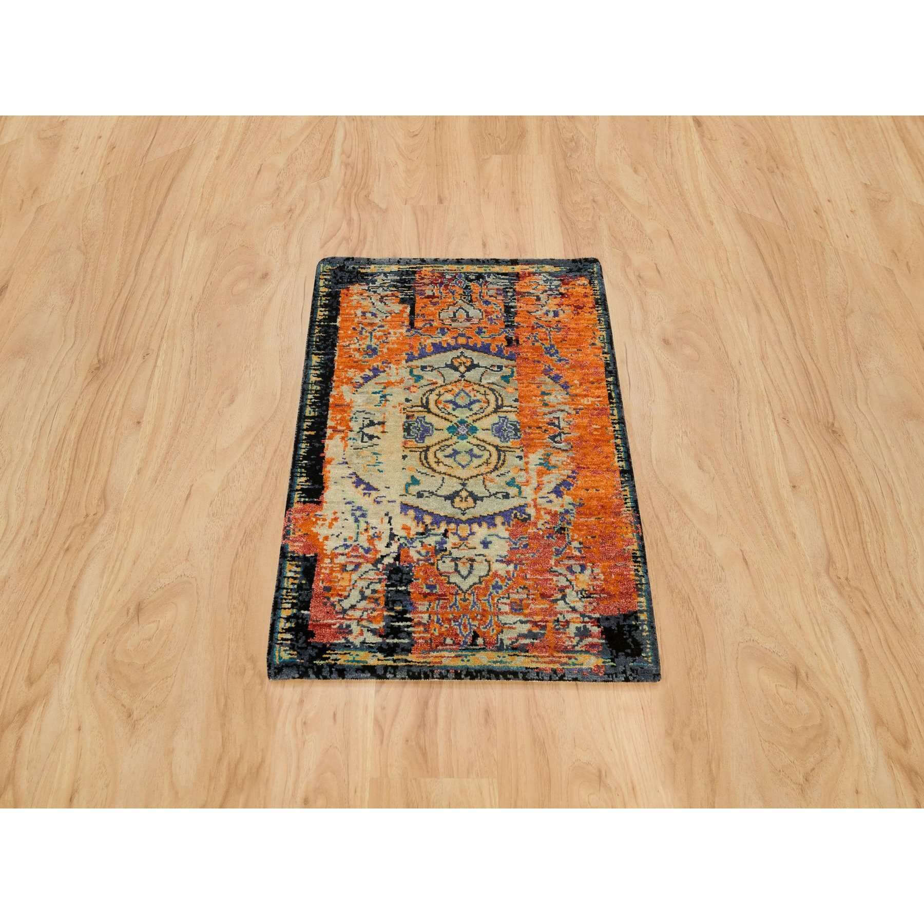 Transitional-Hand-Knotted-Rug-329590