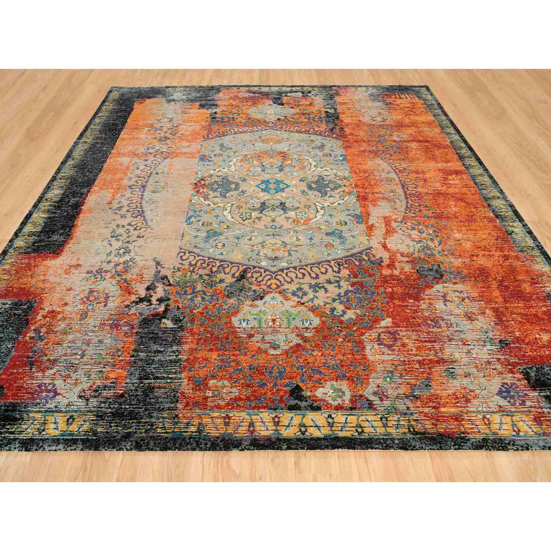 Transitional-Hand-Knotted-Rug-329630