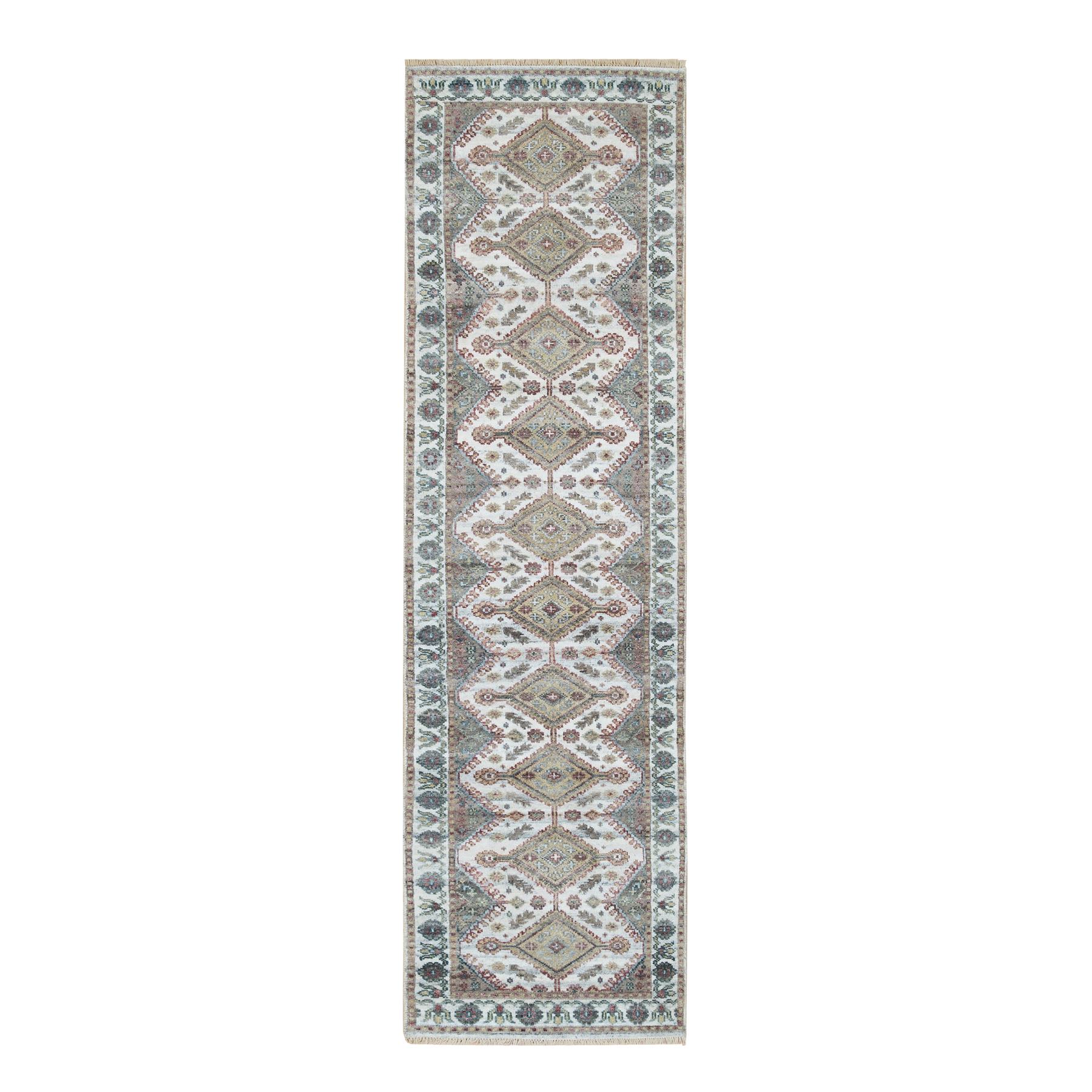 Tribal-Geometric-Hand-Knotted-Rug-327870