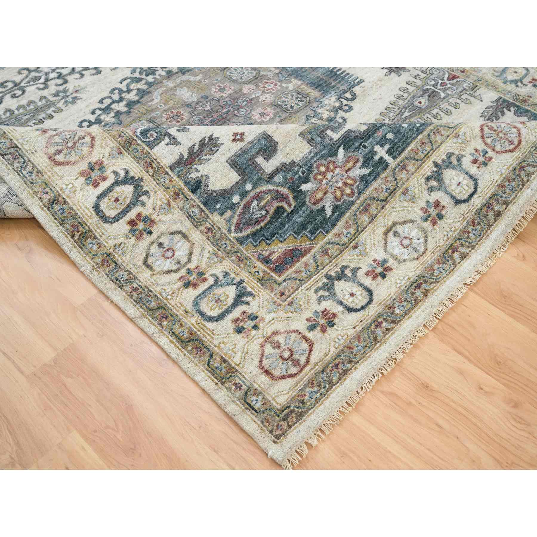 Tribal-Geometric-Hand-Knotted-Rug-327930