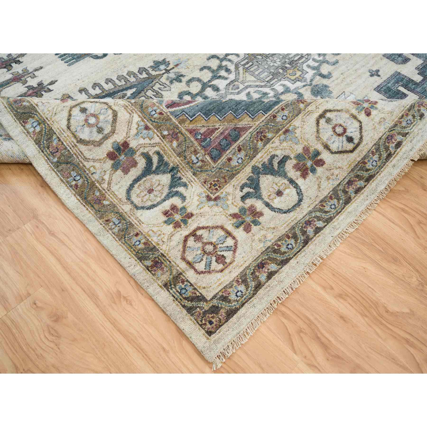 Tribal-Geometric-Hand-Knotted-Rug-327975