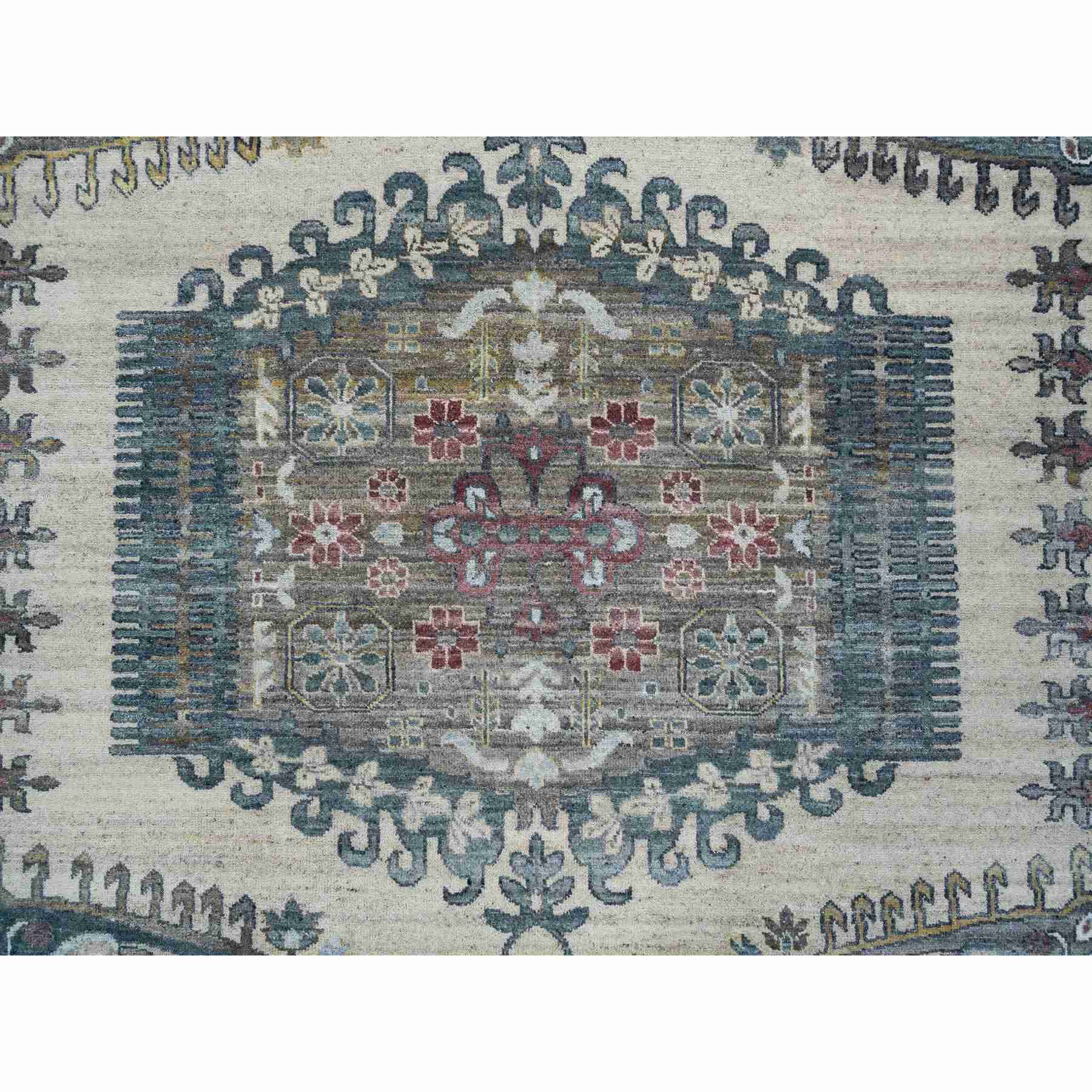 Tribal-Geometric-Hand-Knotted-Rug-327975