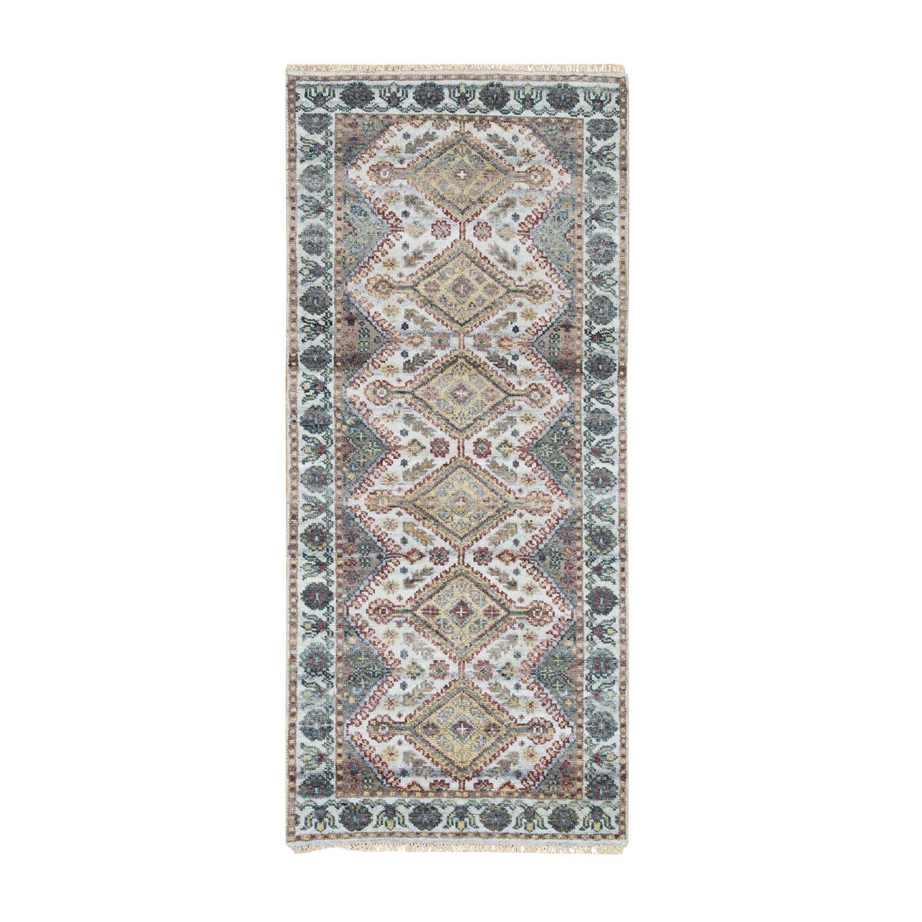 Tribal-Geometric-Hand-Knotted-Rug-328005