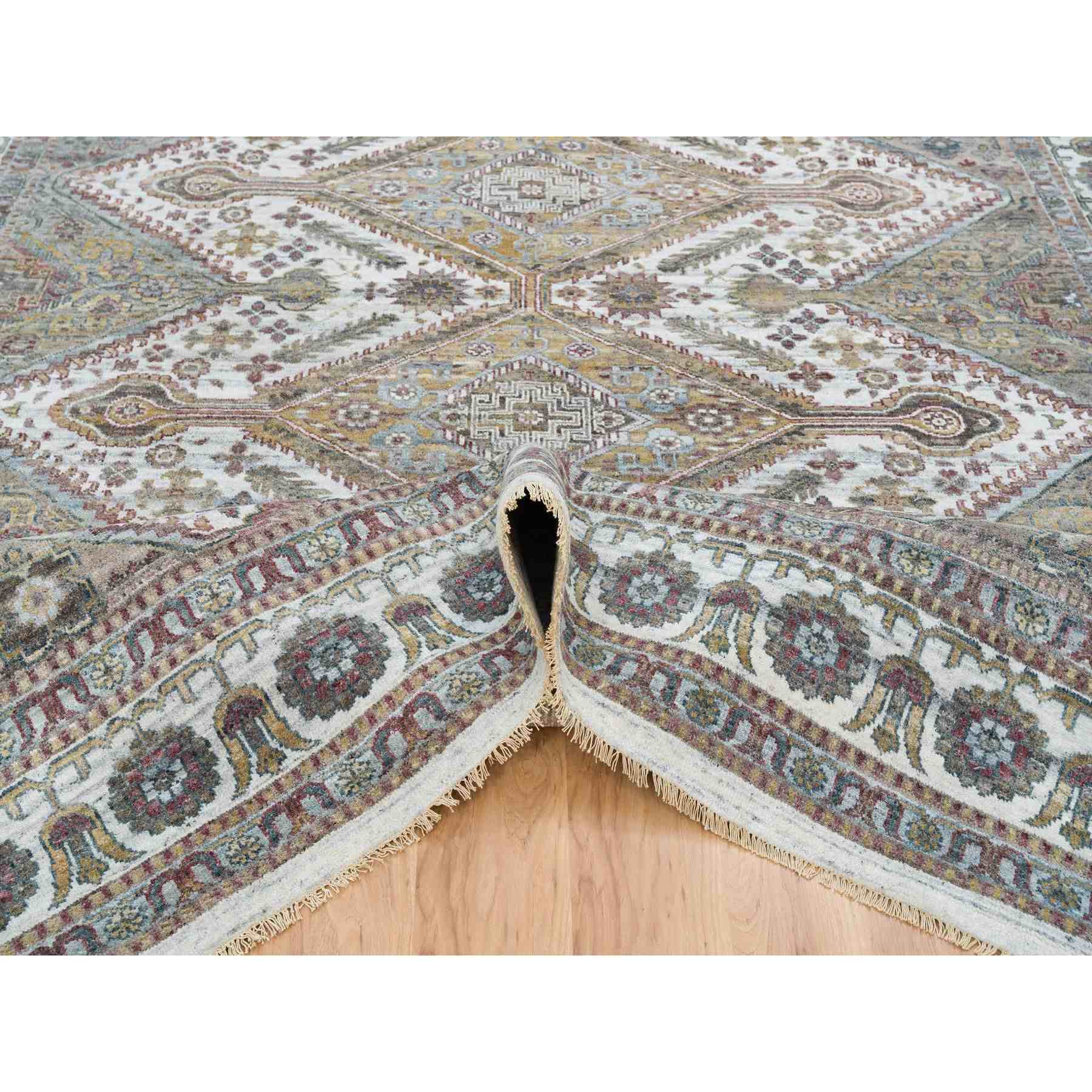 Tribal-Geometric-Hand-Knotted-Rug-328090