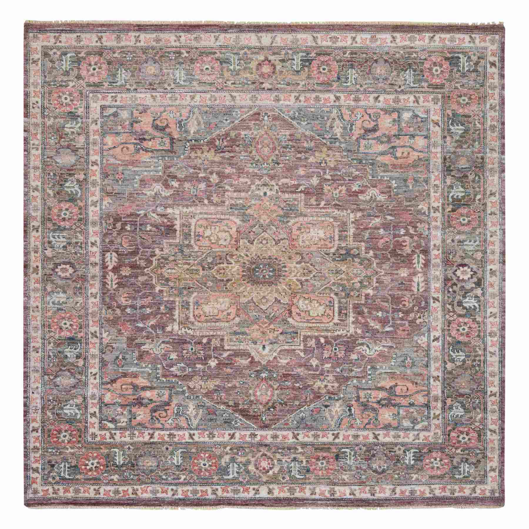 Tribal-Geometric-Hand-Knotted-Rug-328145