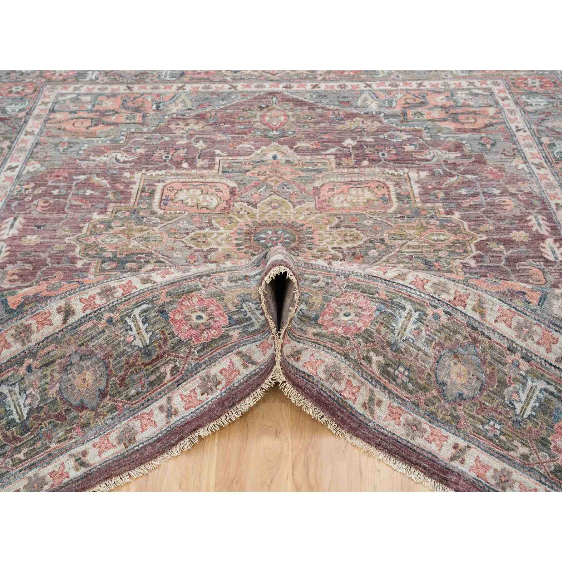 Tribal-Geometric-Hand-Knotted-Rug-328145