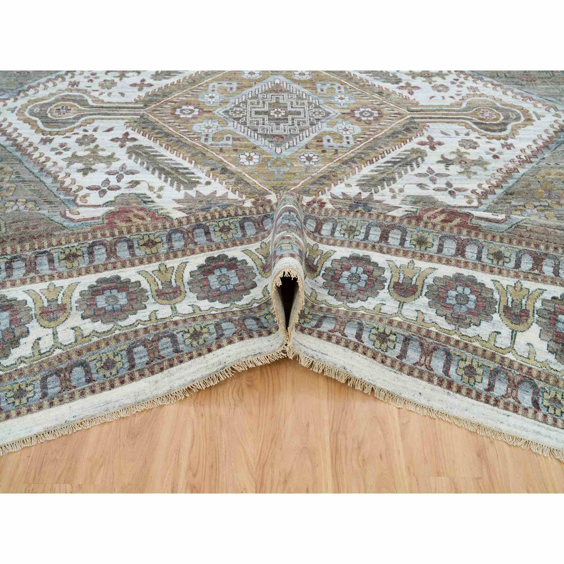 Tribal-Geometric-Hand-Knotted-Rug-329085