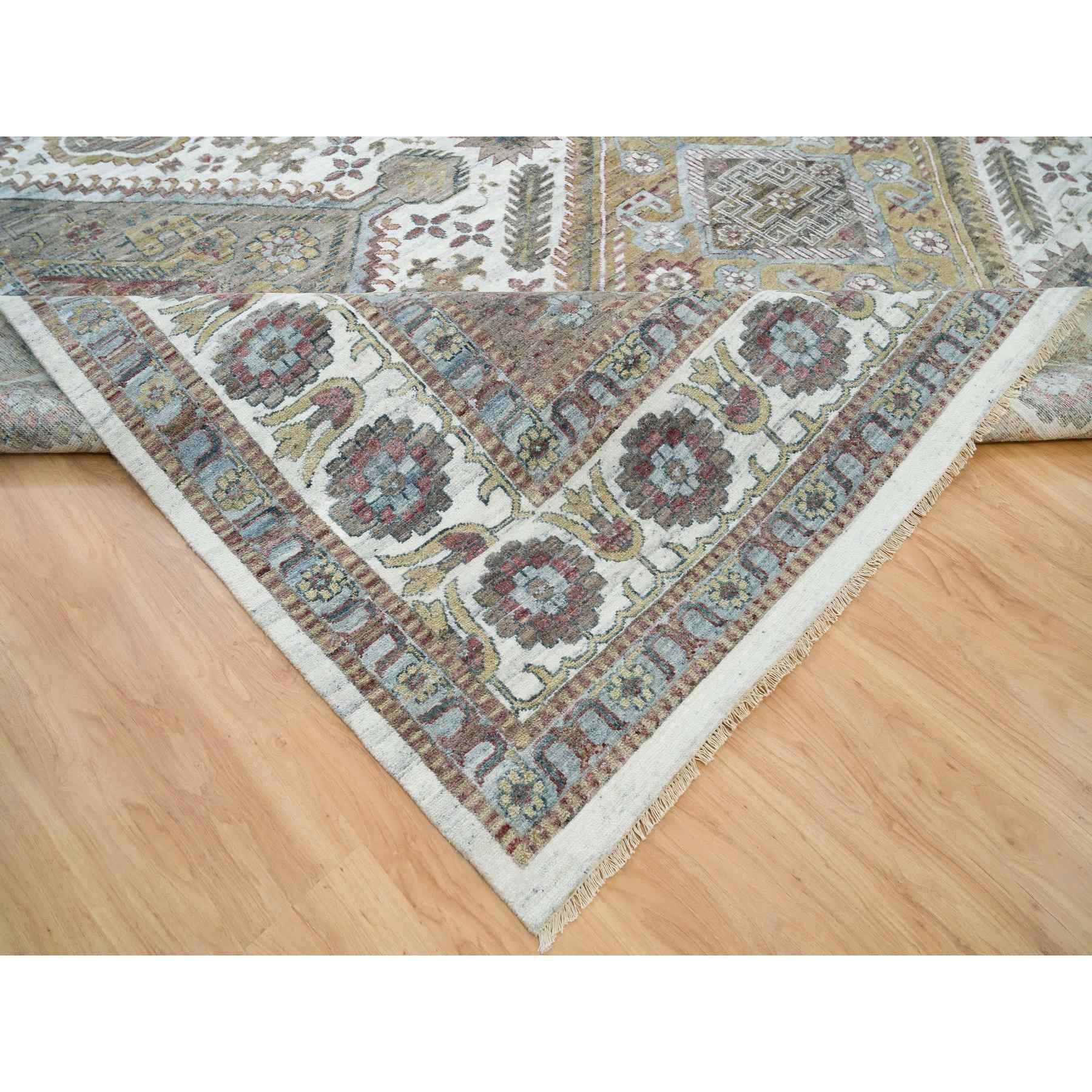 Tribal-Geometric-Hand-Knotted-Rug-329085