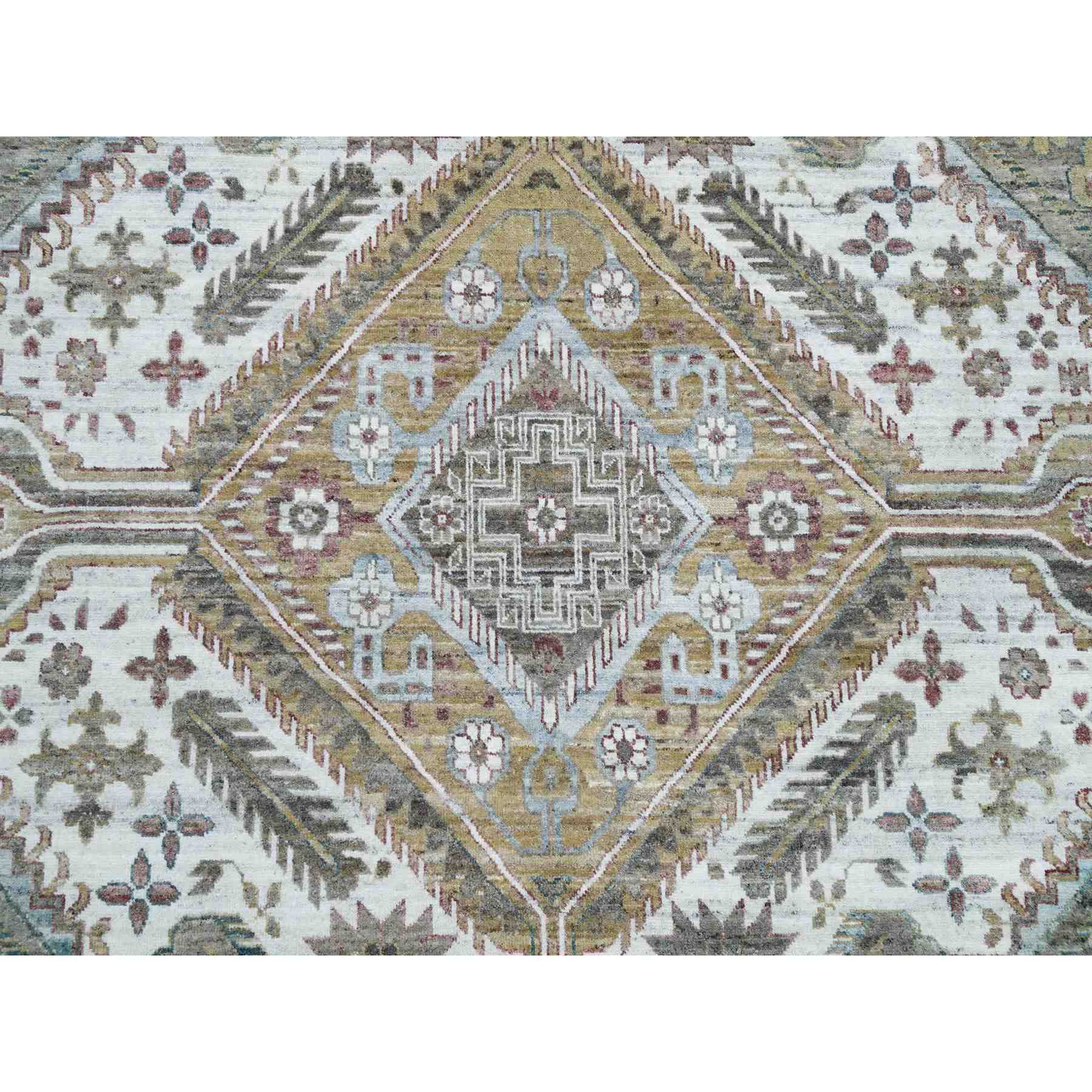 Tribal-Geometric-Hand-Knotted-Rug-329085