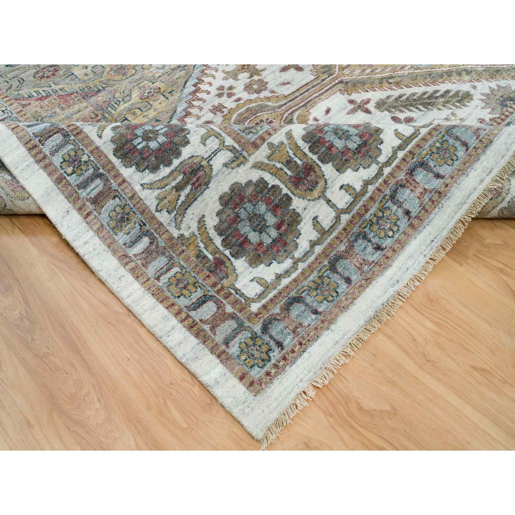 Tribal-Geometric-Hand-Knotted-Rug-329095