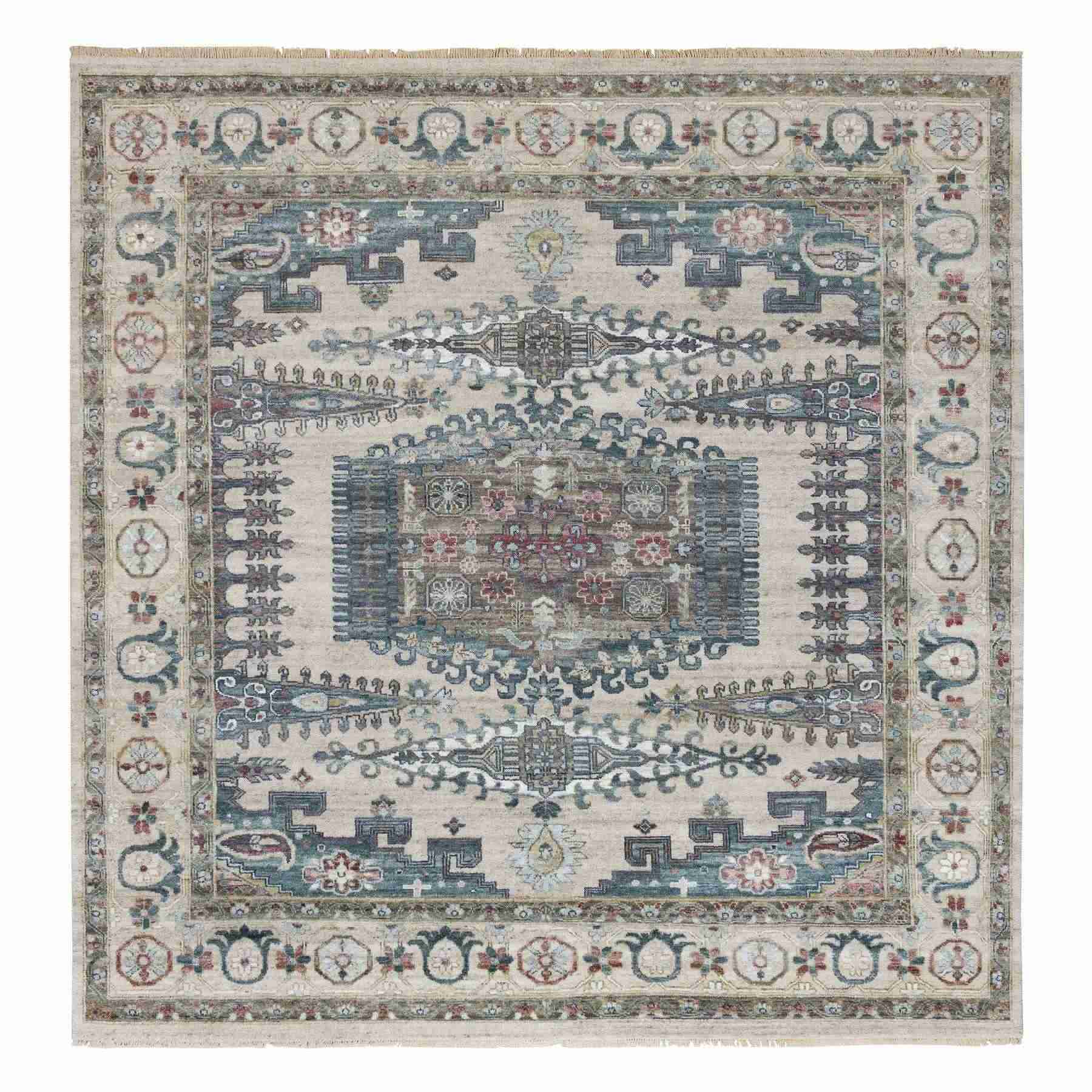 Tribal-Geometric-Hand-Knotted-Rug-329285