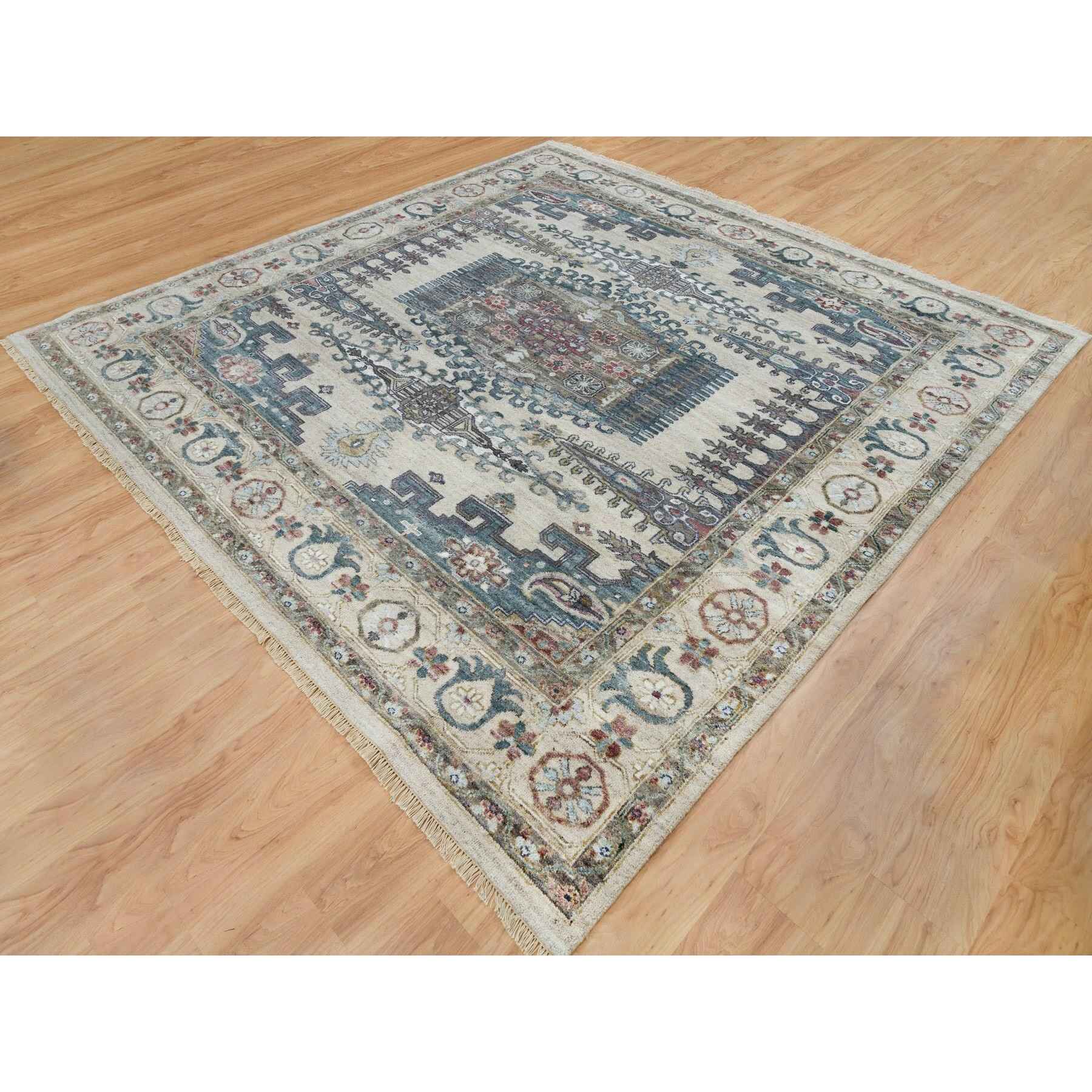 Tribal-Geometric-Hand-Knotted-Rug-329285