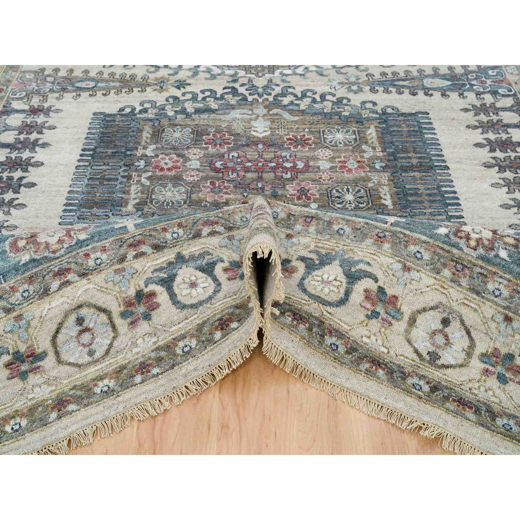 Tribal-Geometric-Hand-Knotted-Rug-329285