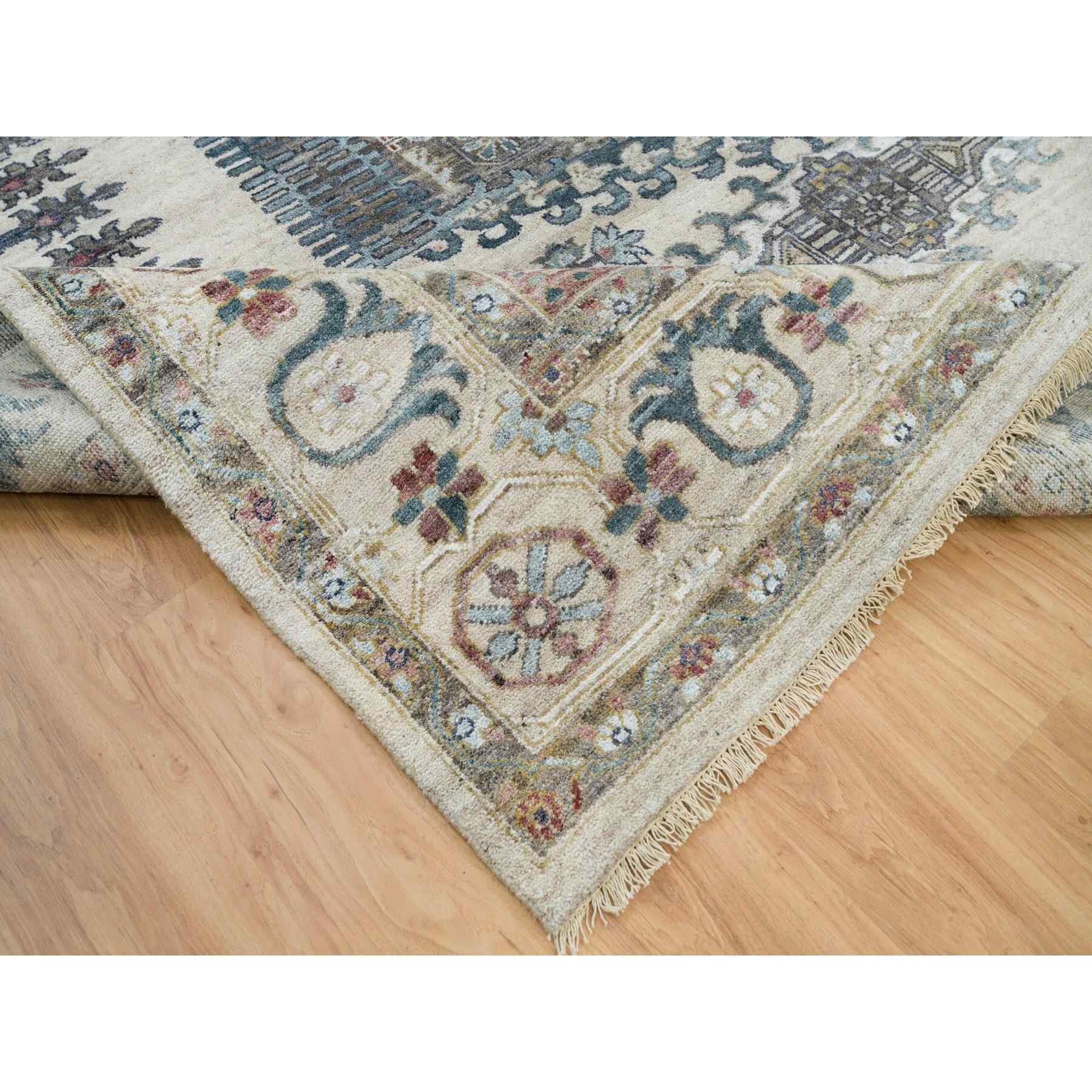 Tribal-Geometric-Hand-Knotted-Rug-329285