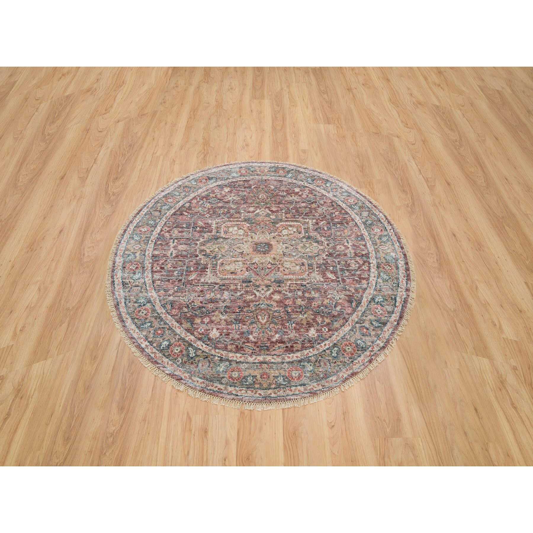 Tribal-Geometric-Hand-Knotted-Rug-329300