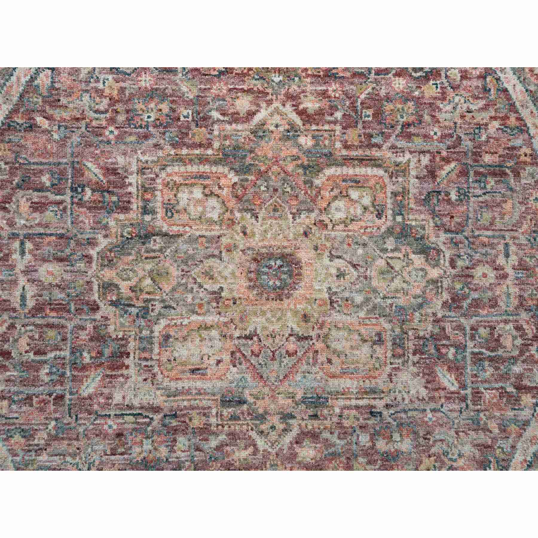 Tribal-Geometric-Hand-Knotted-Rug-329300