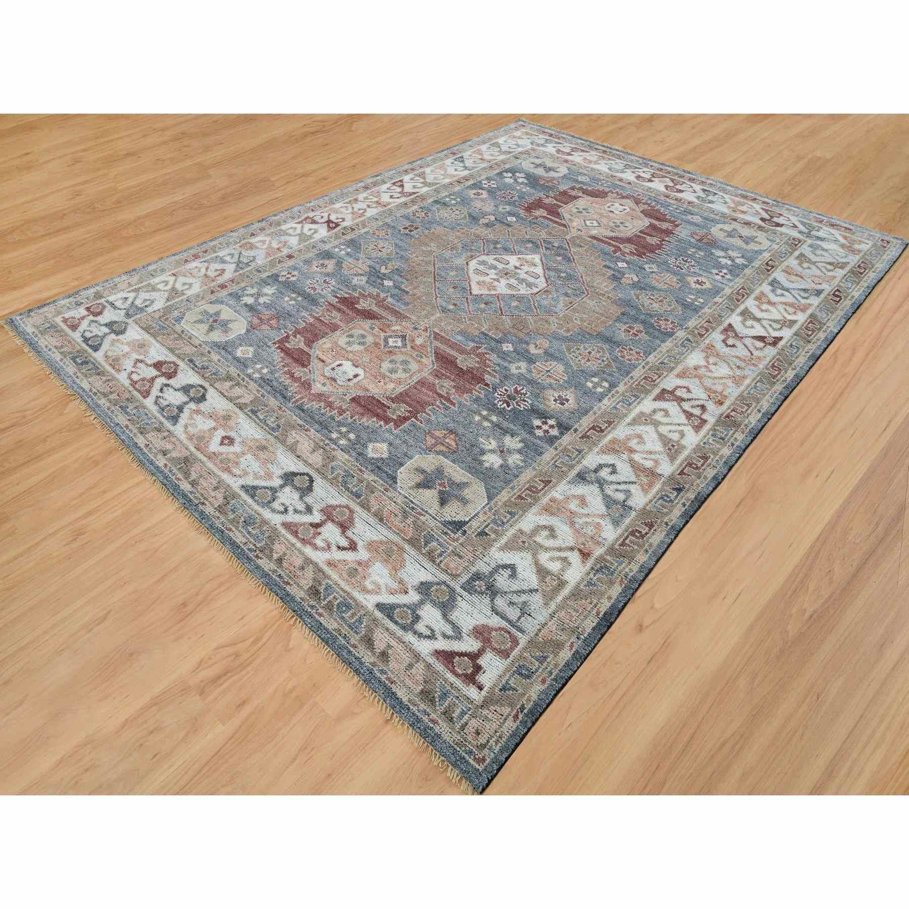 Tribal-Geometric-Hand-Knotted-Rug-329315