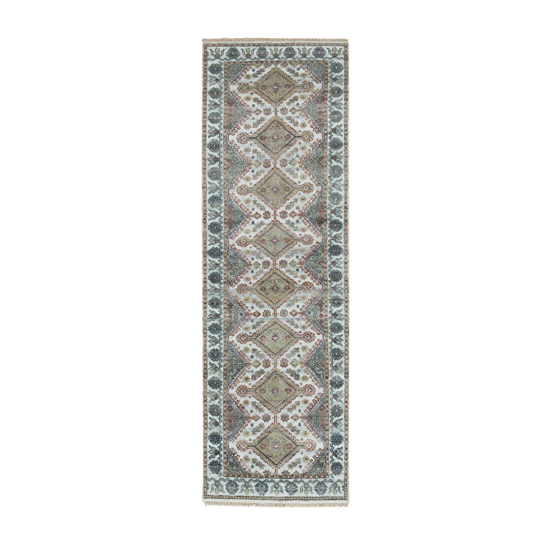 Tribal-Geometric-Hand-Knotted-Rug-329330
