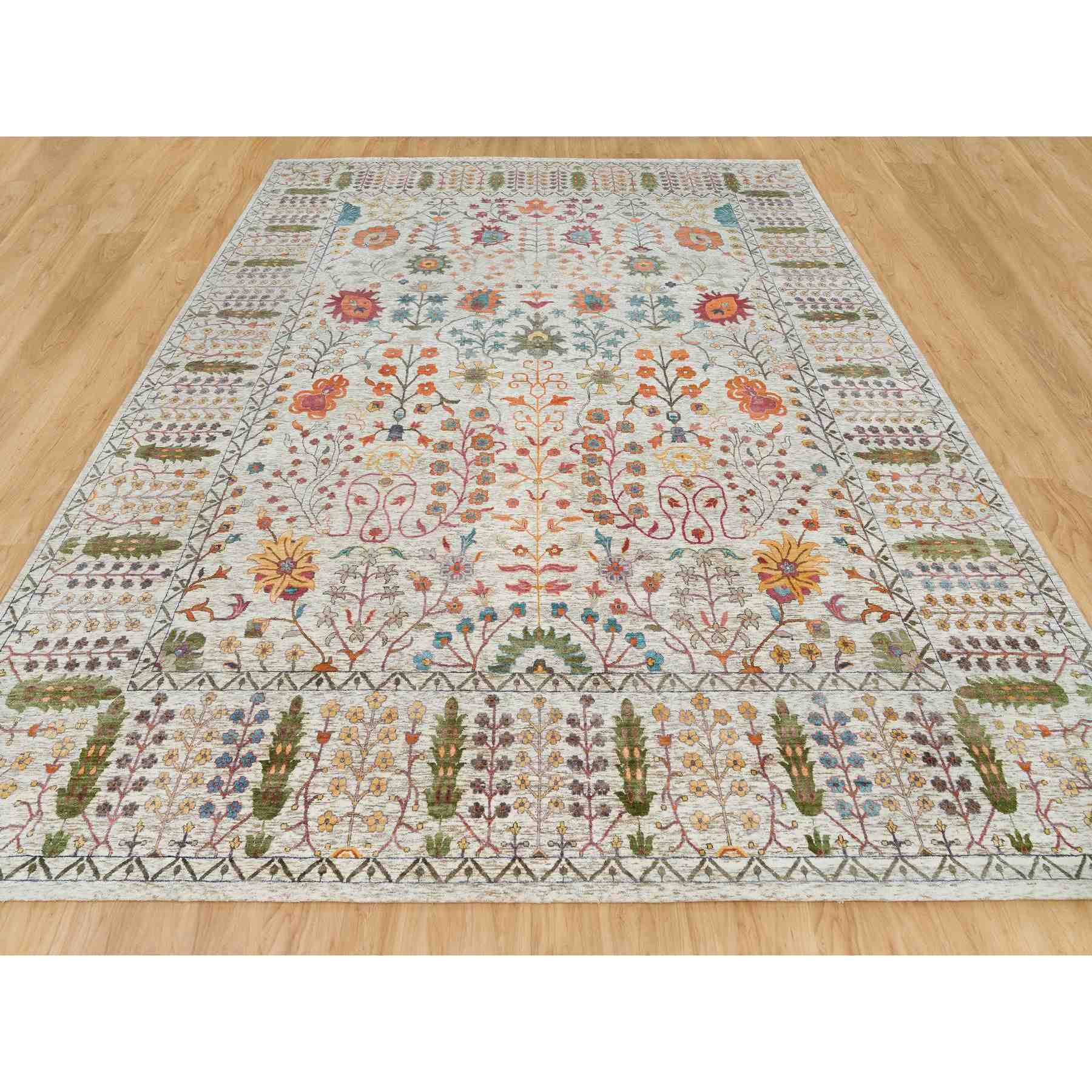 Wool-and-Silk-Hand-Knotted-Rug-329680